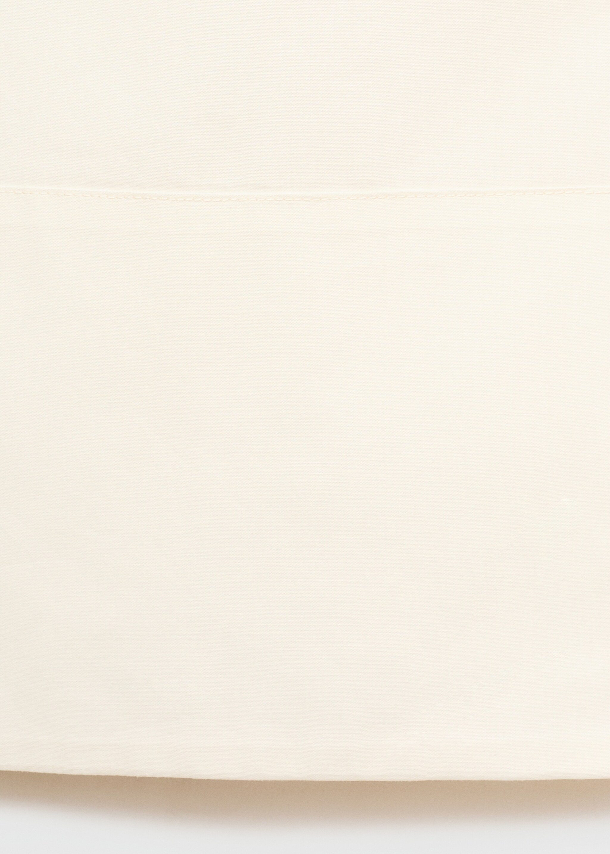 Cotton wideleg trousers - Details of the article 0