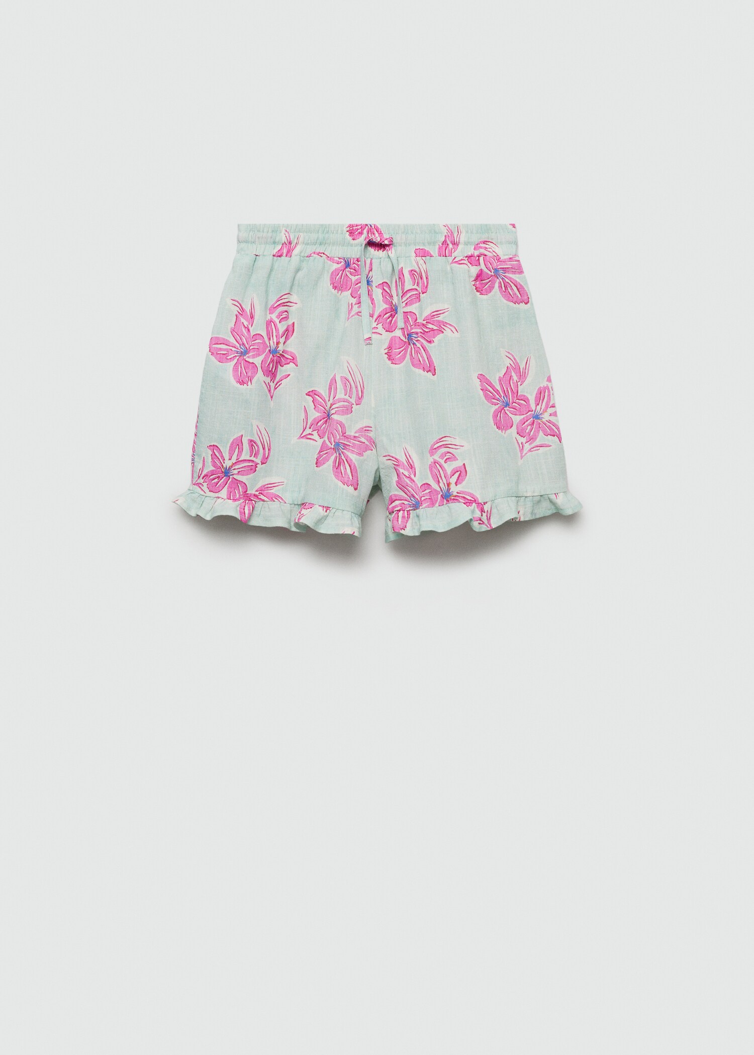 Short cotone fiori - Articolo senza modello