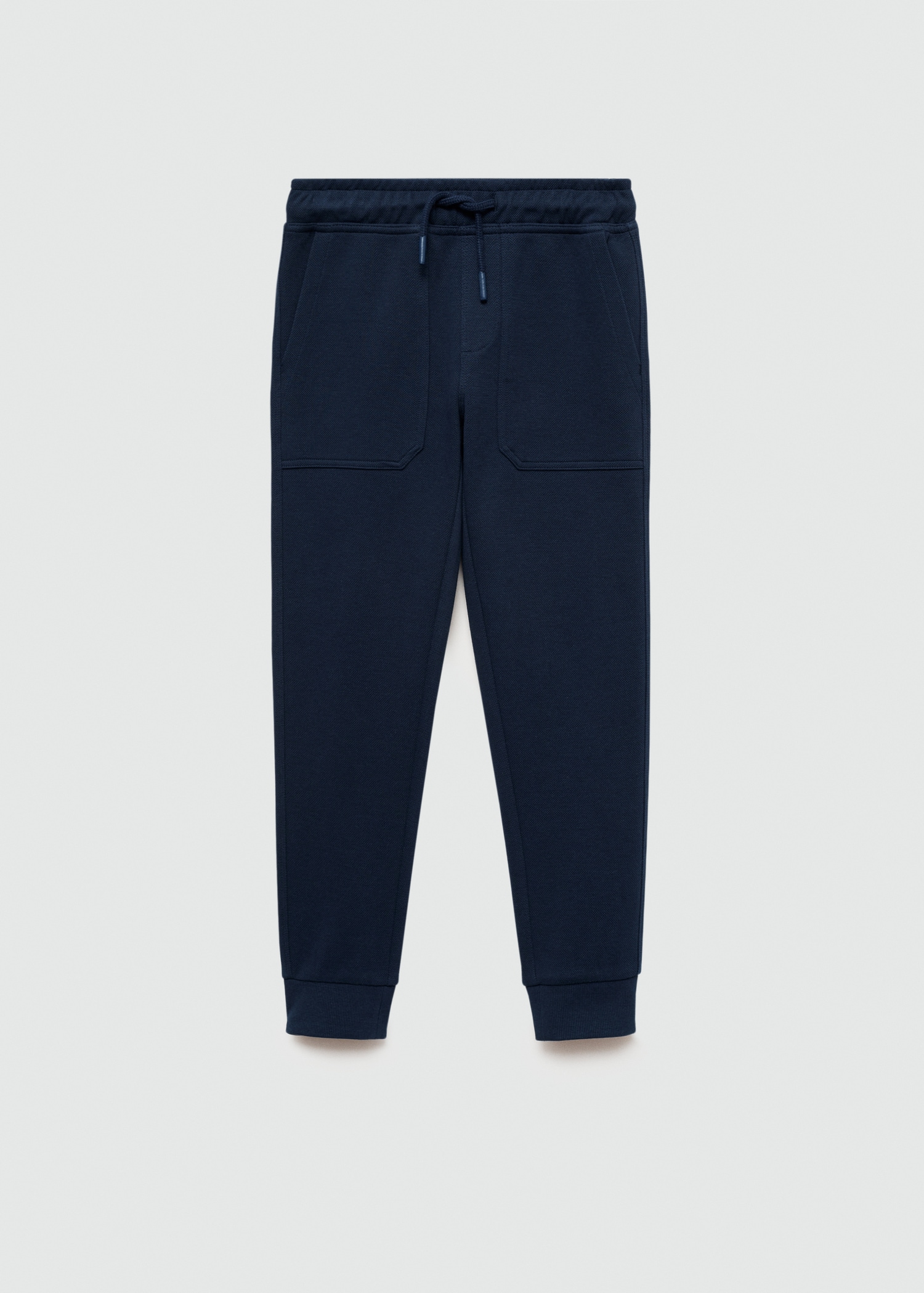 Cotton jogger-style trousers - Article without model