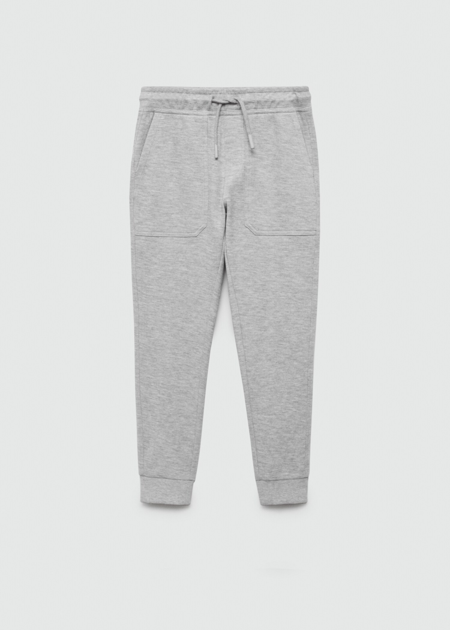Cotton jogger-style trousers - Article without model