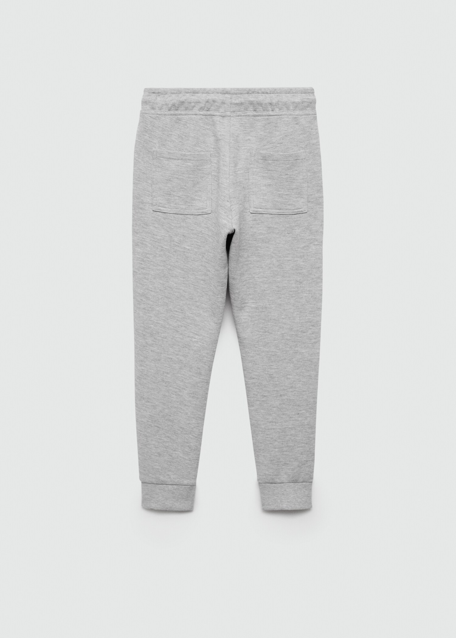 Cotton jogger-style trousers - Reverse of the article