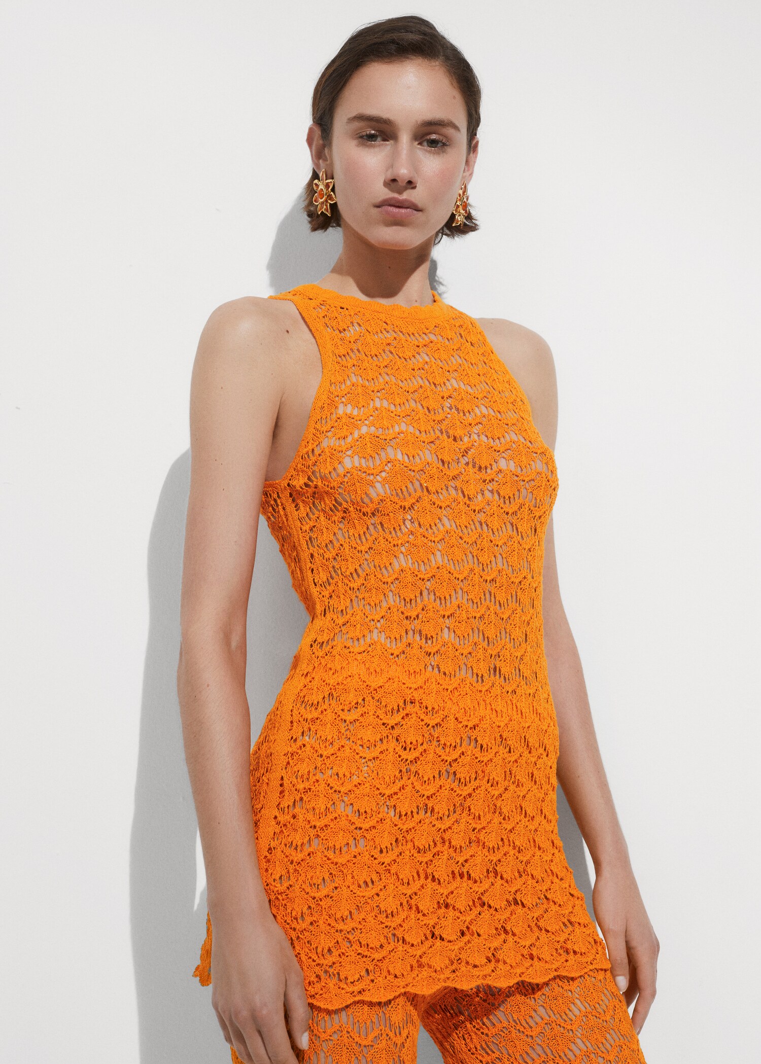 Crochet flared pants - Details of the article 2