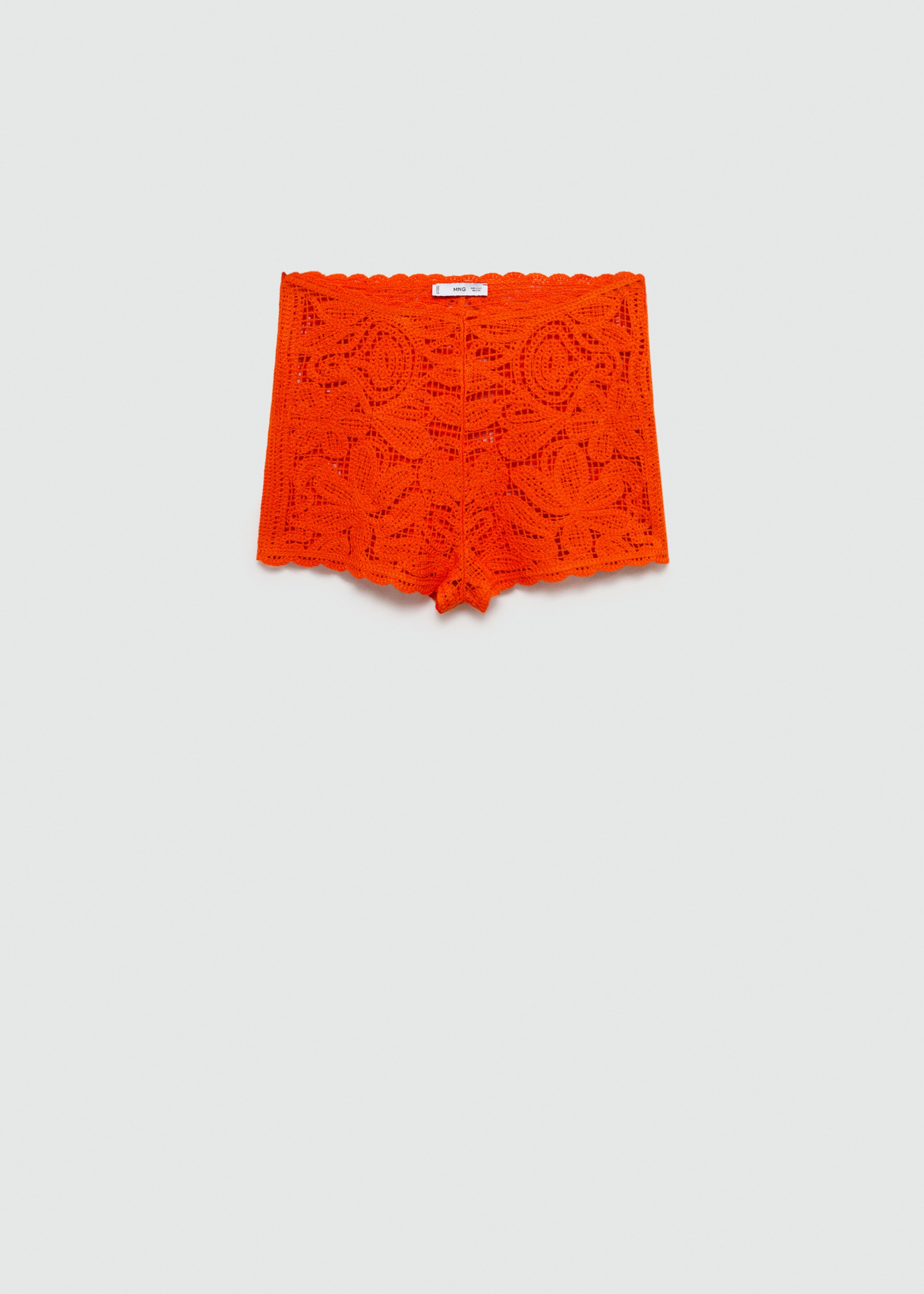 Short crochet fleurs - Article sans modèle