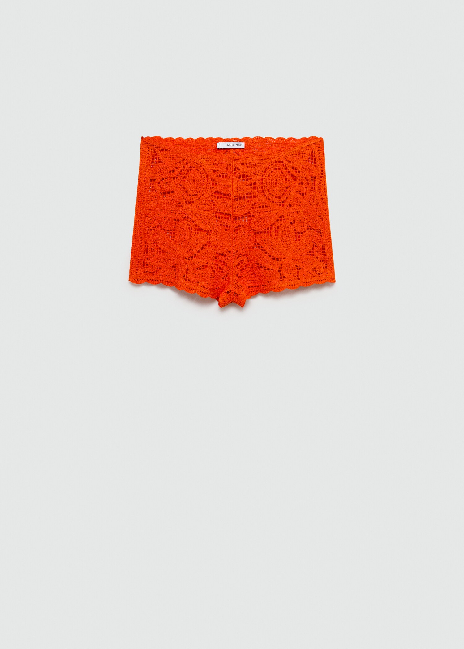 Geblümte Häkel-Shorts - Artikel ohne Model