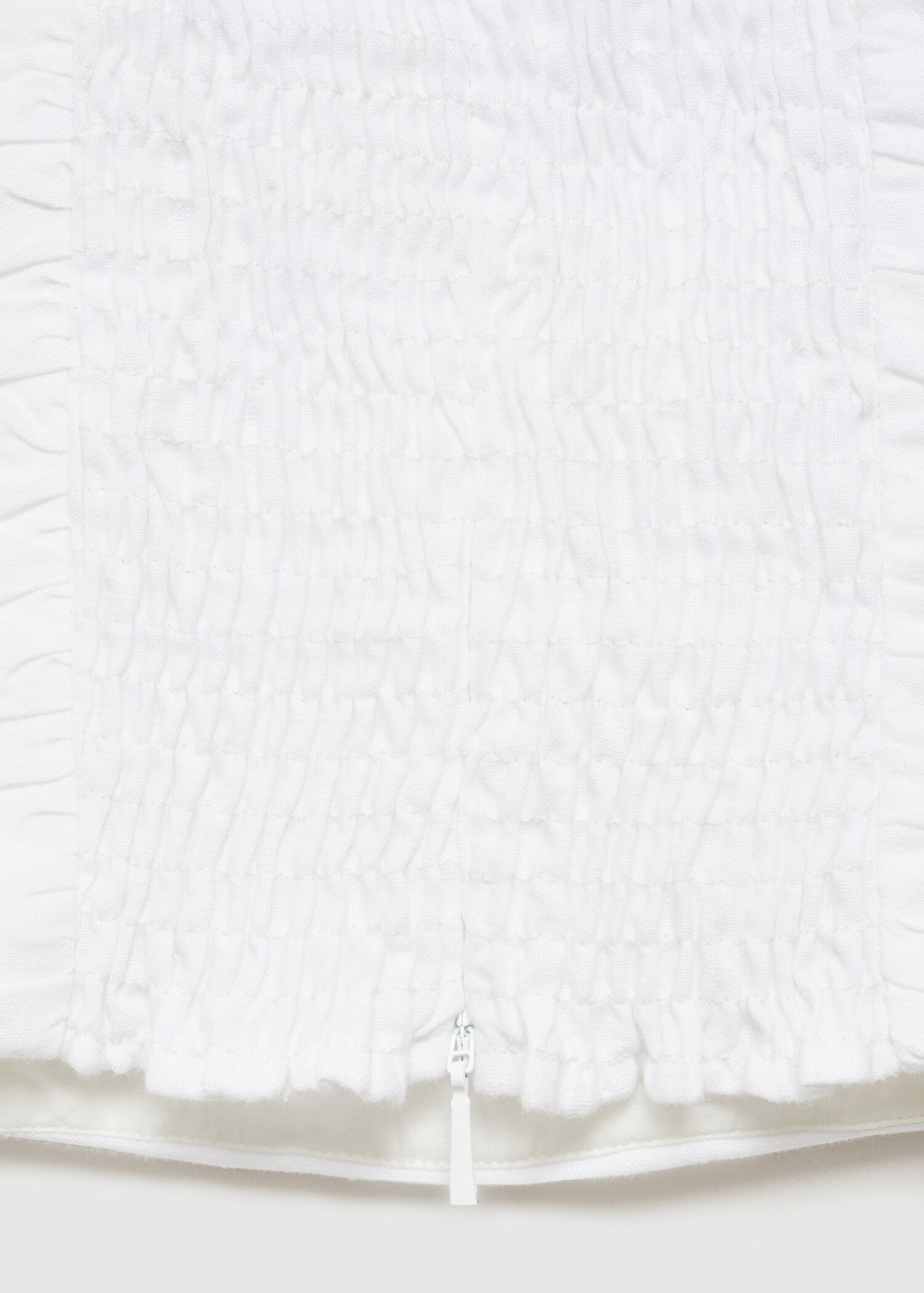 Drapiertes Leinen-Top - Detail des Artikels 8