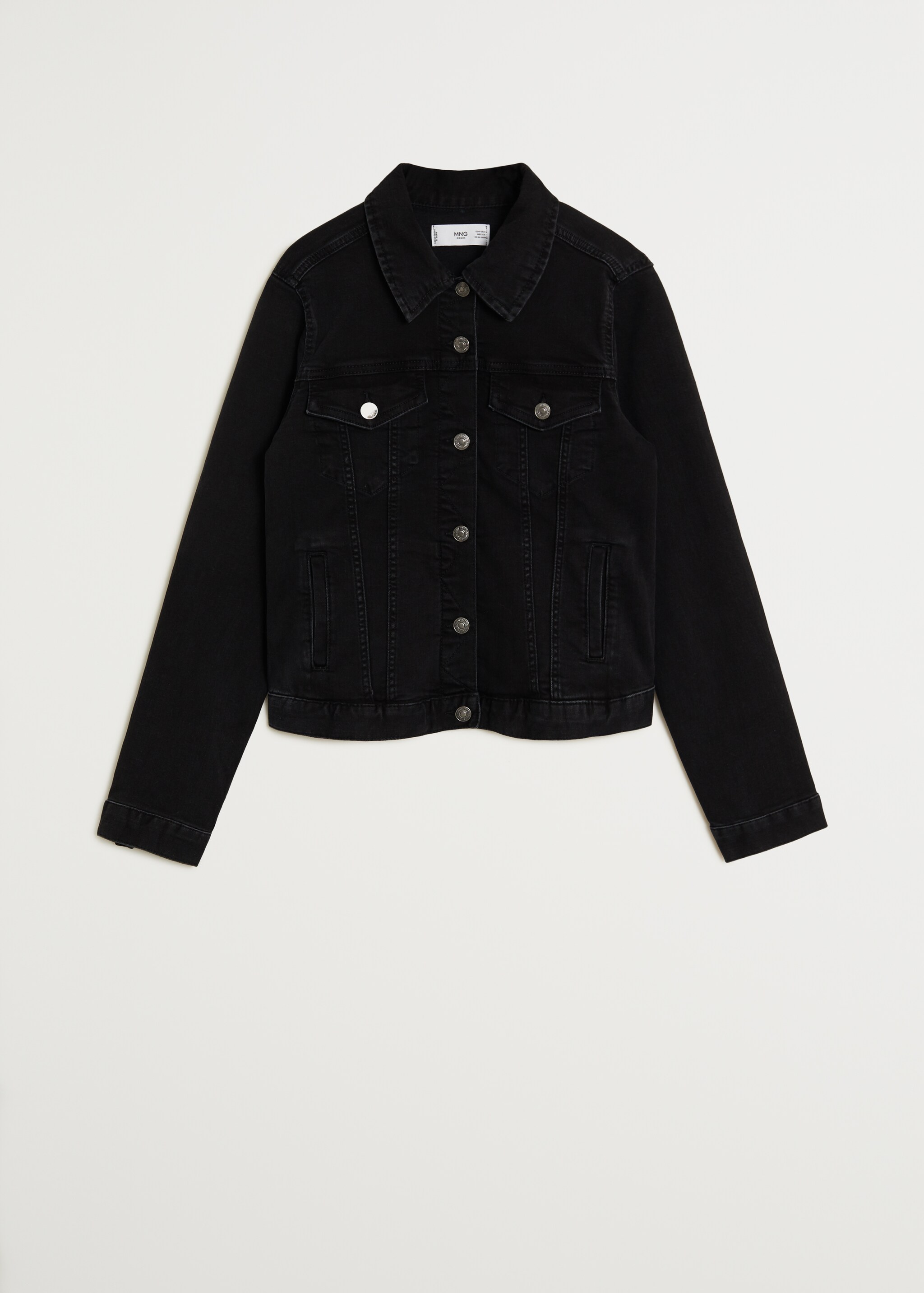 Cazadora denim negra - Artículo sin modelo
