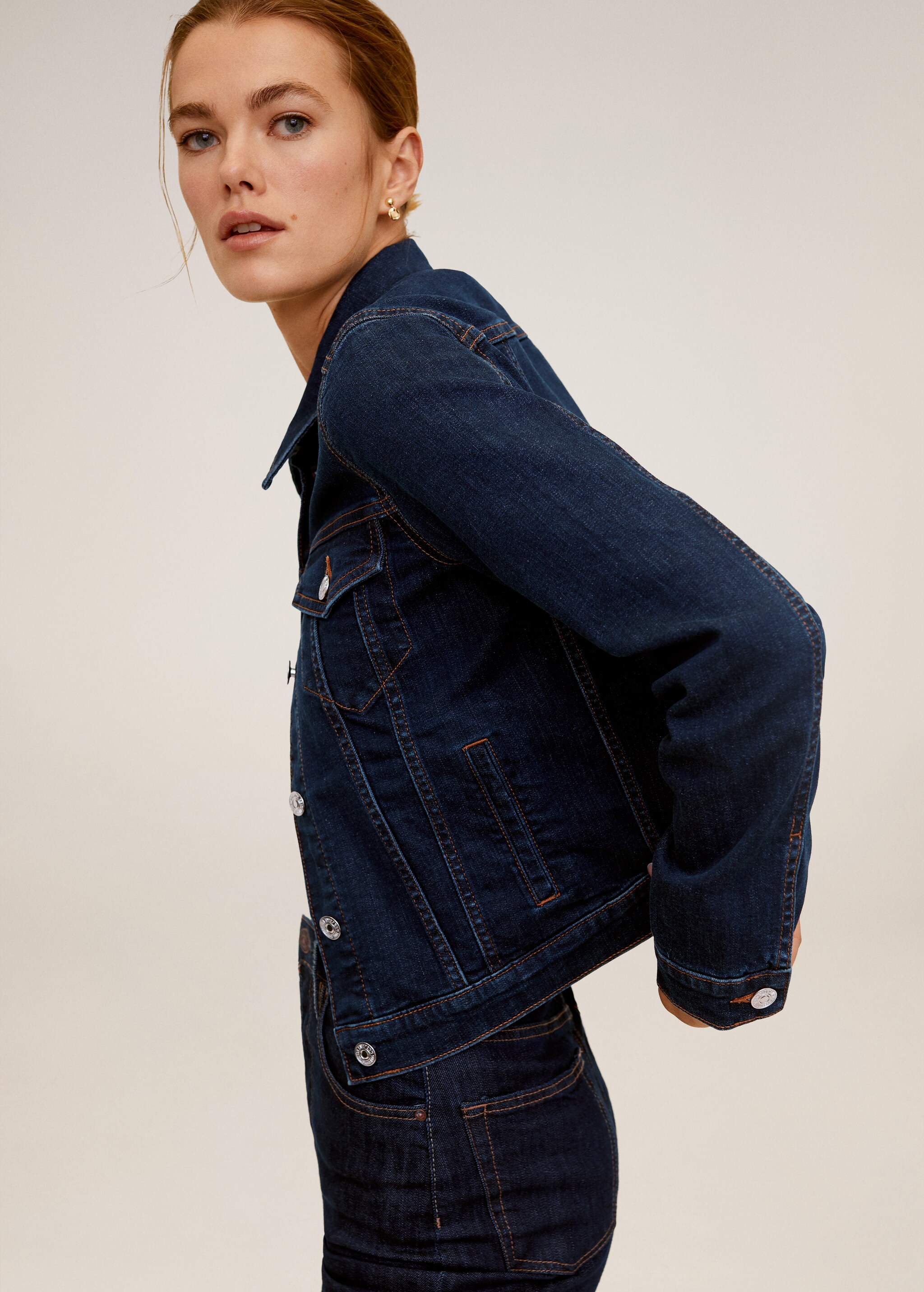 Cazadora denim oscuro - Detalle del artículo 3