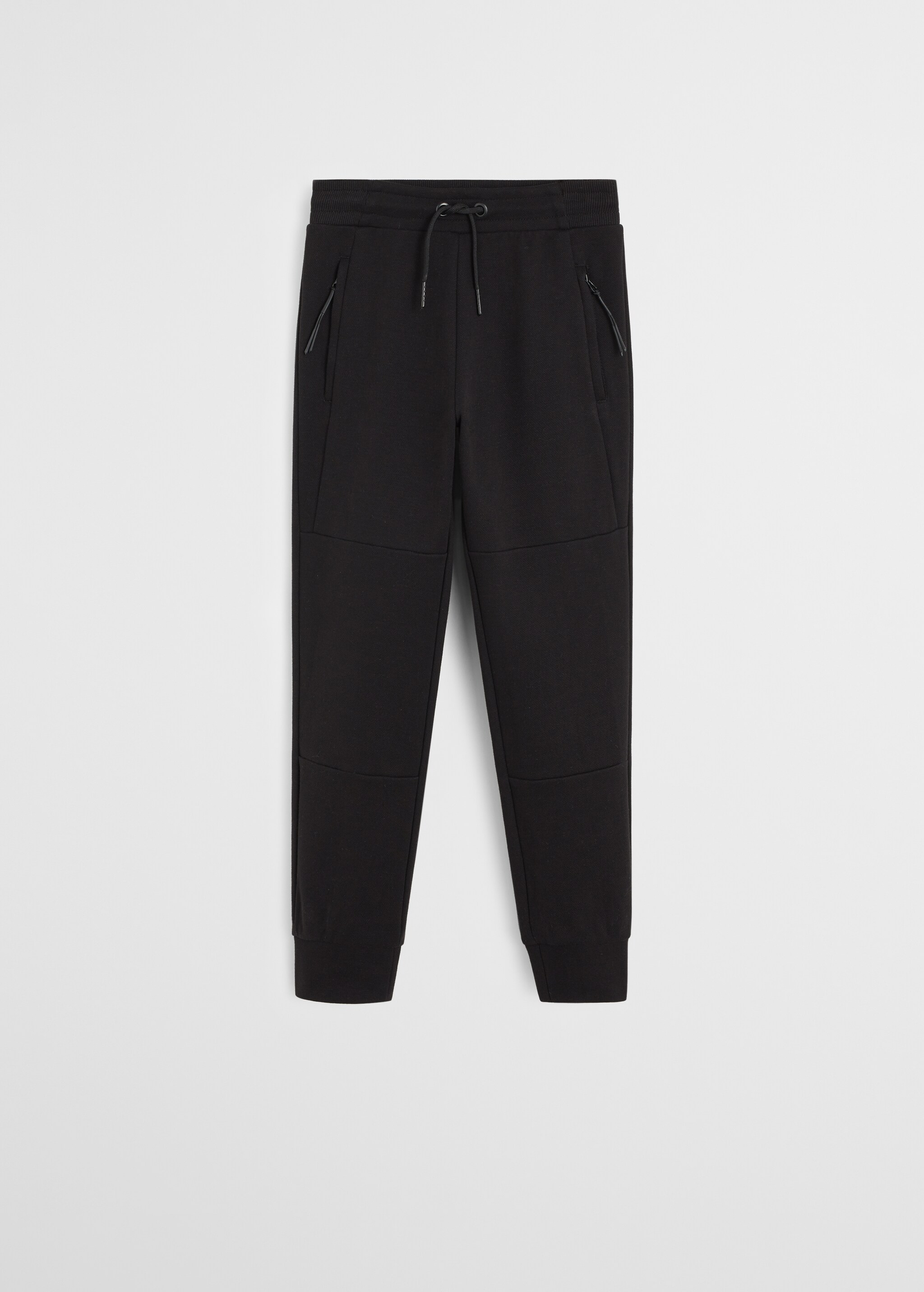 Bavlněné kalhoty jogger s kapsami - Zboží bez modelu
