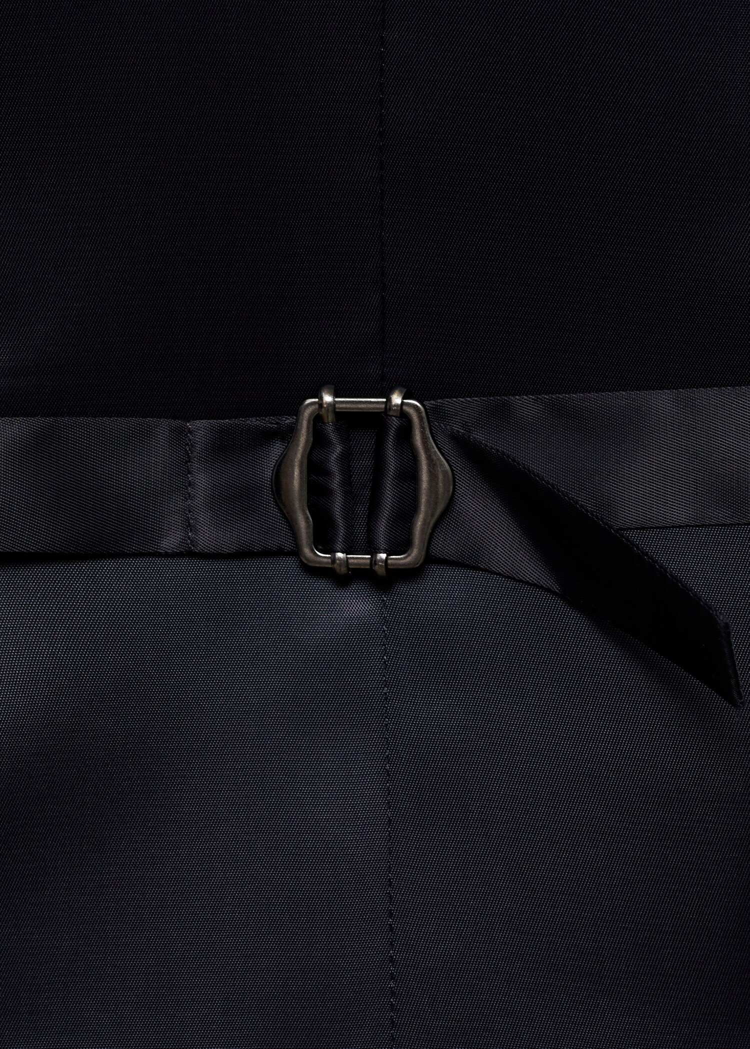 Chaleco traje slim fit tejido stretch - Detalle del artículo 0