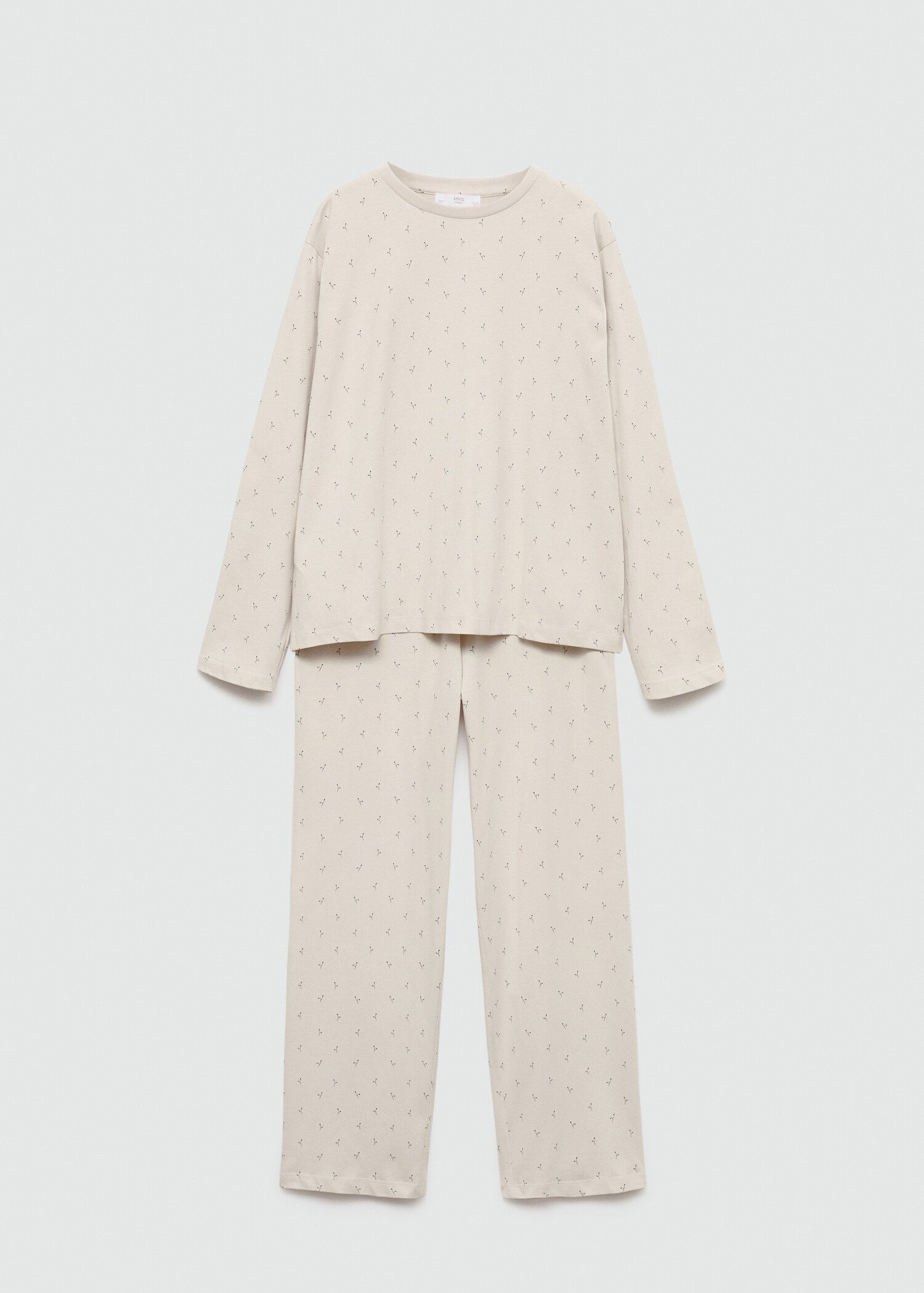Two-piece cotton pyjamas - Article without model