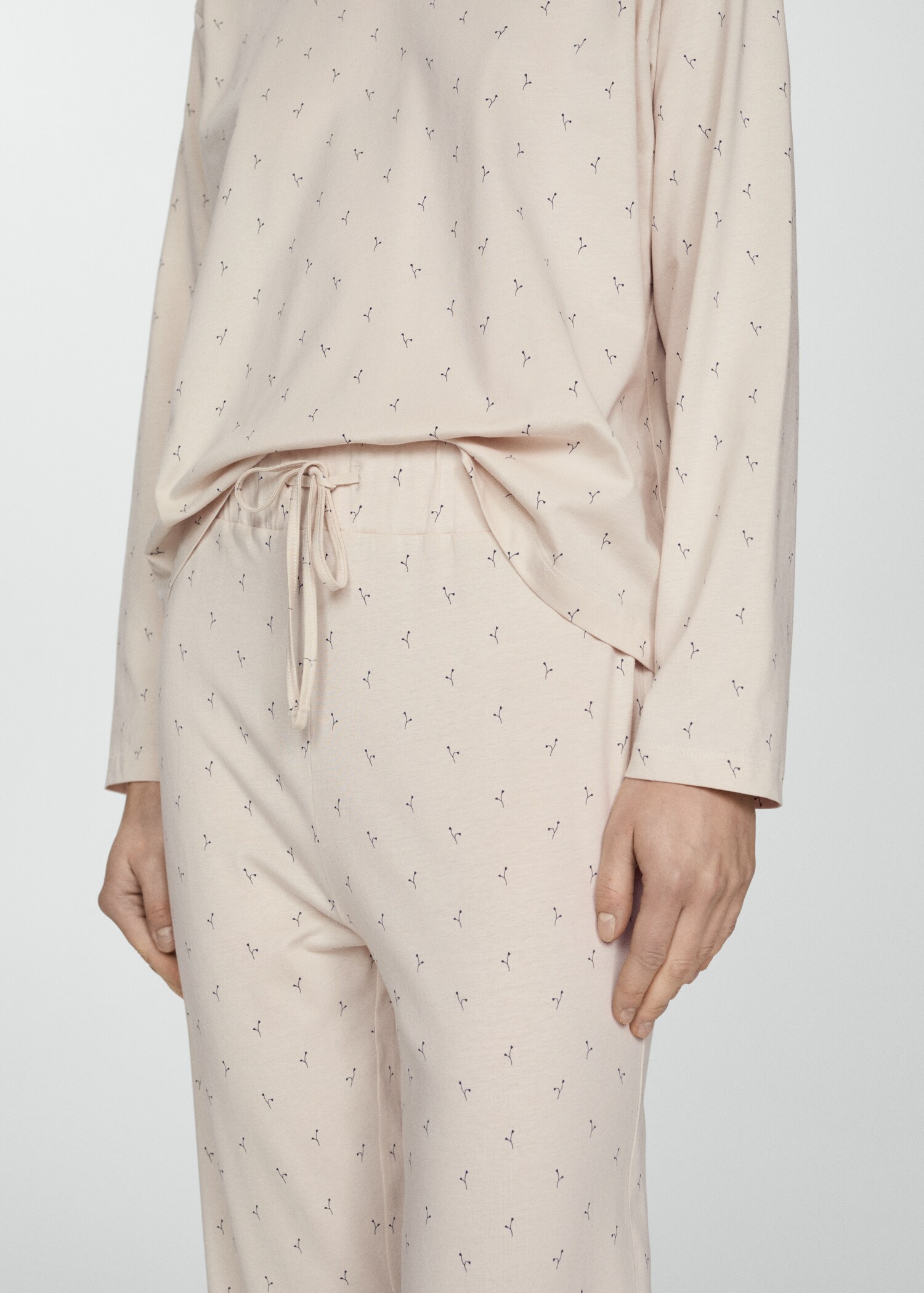 Two-piece cotton pyjamas - Details of the article 6