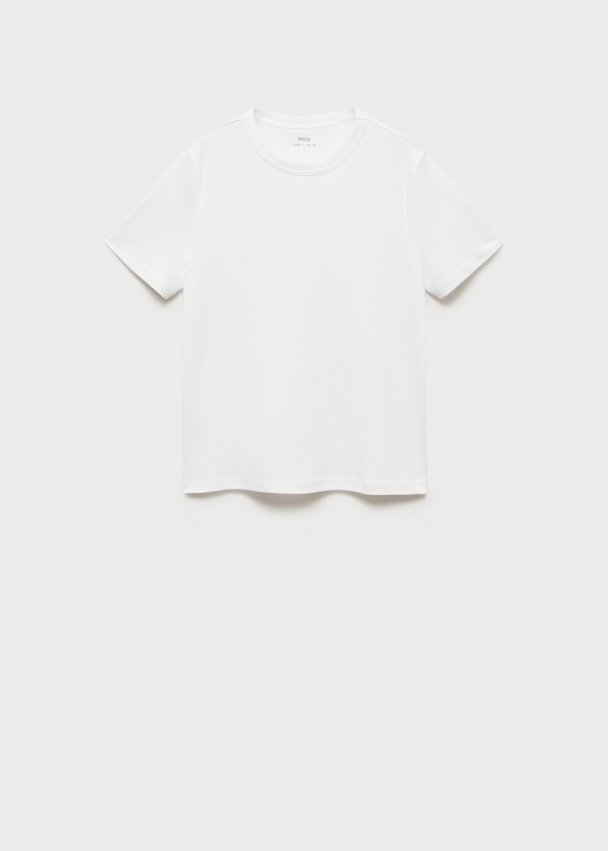 Kurzärmliges Baumwoll-T-Shirt - Artikel ohne Model