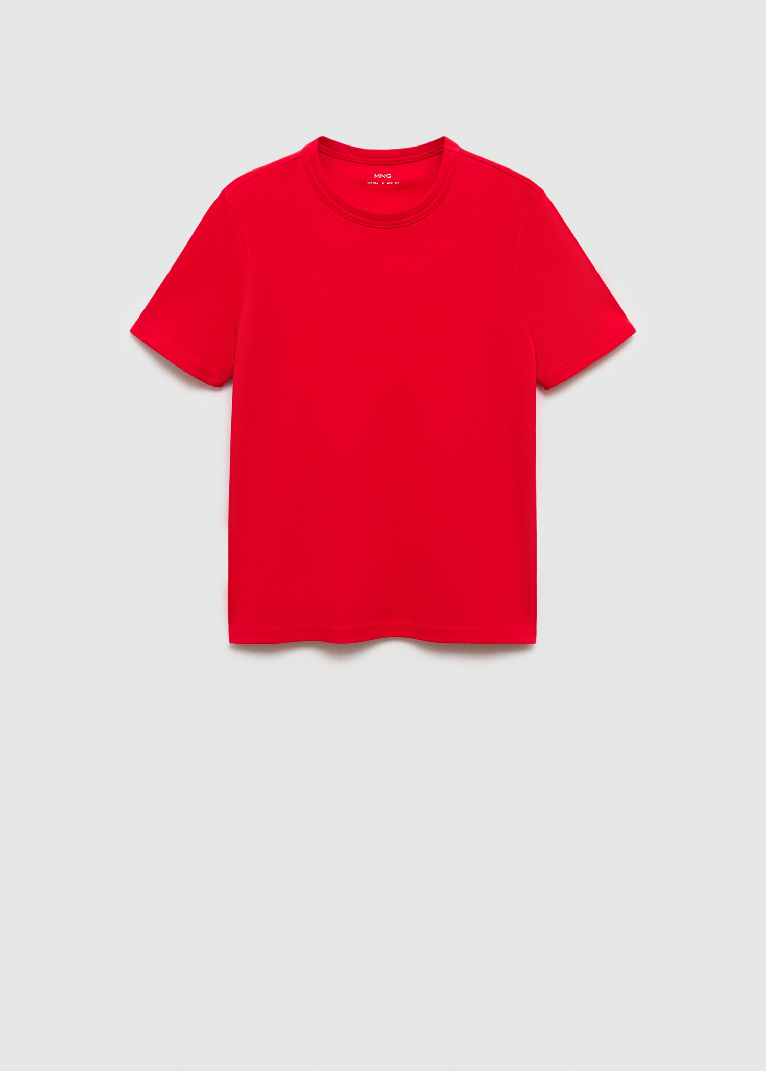 Short-sleeved cotton t-shirt - Article without model