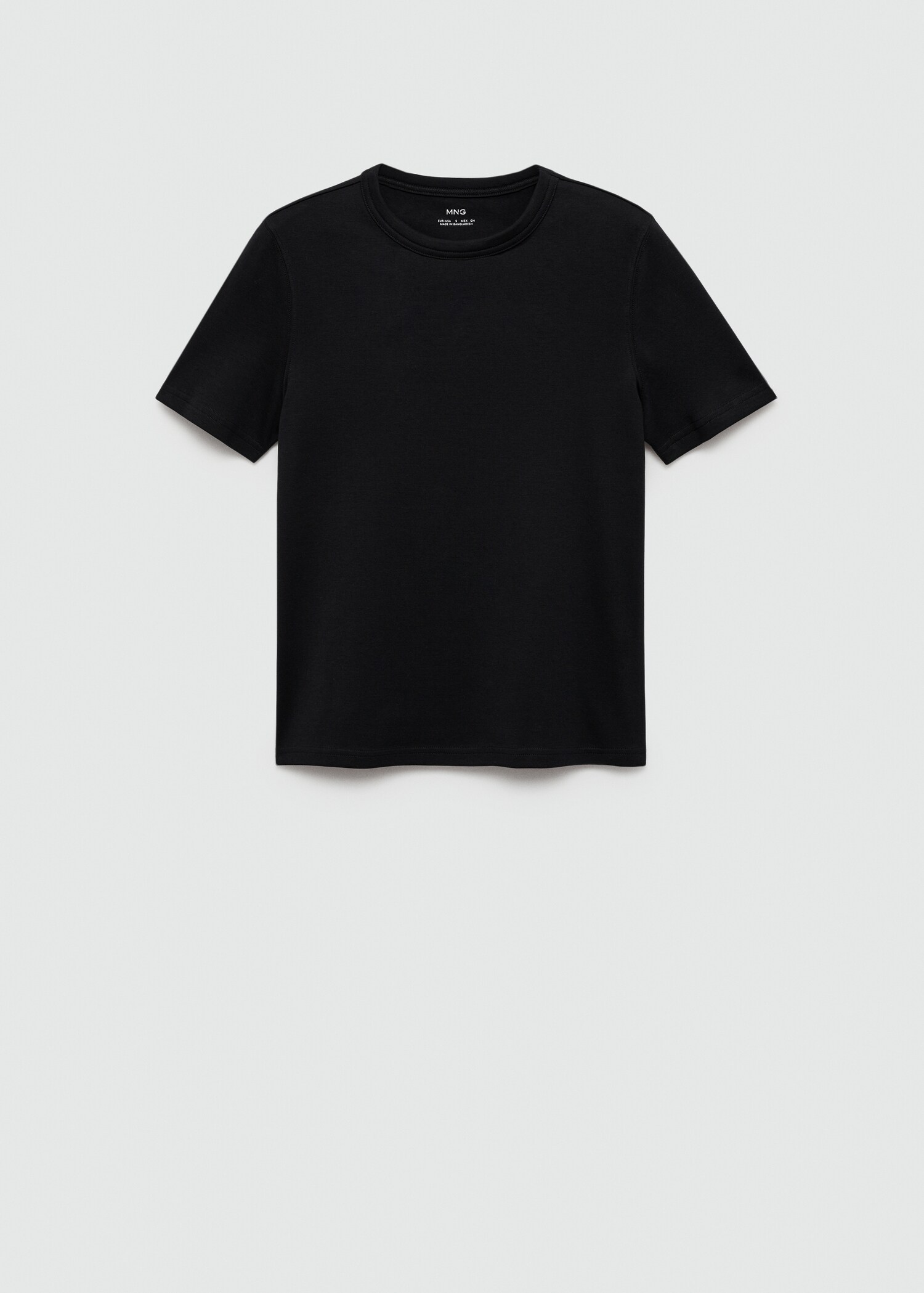 Katoenen T-shirt met korte mouwen - Artikel zonder model