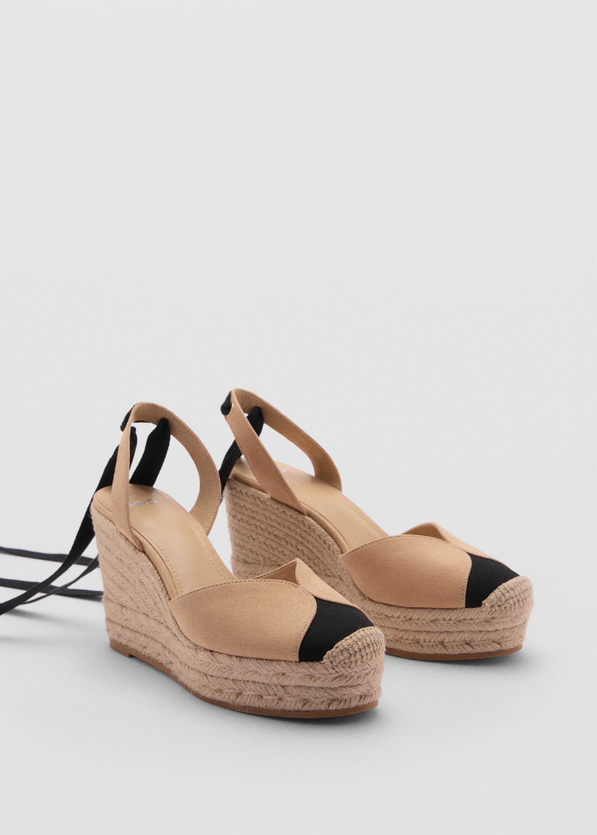 Lace-up espadrilles - Medium plane