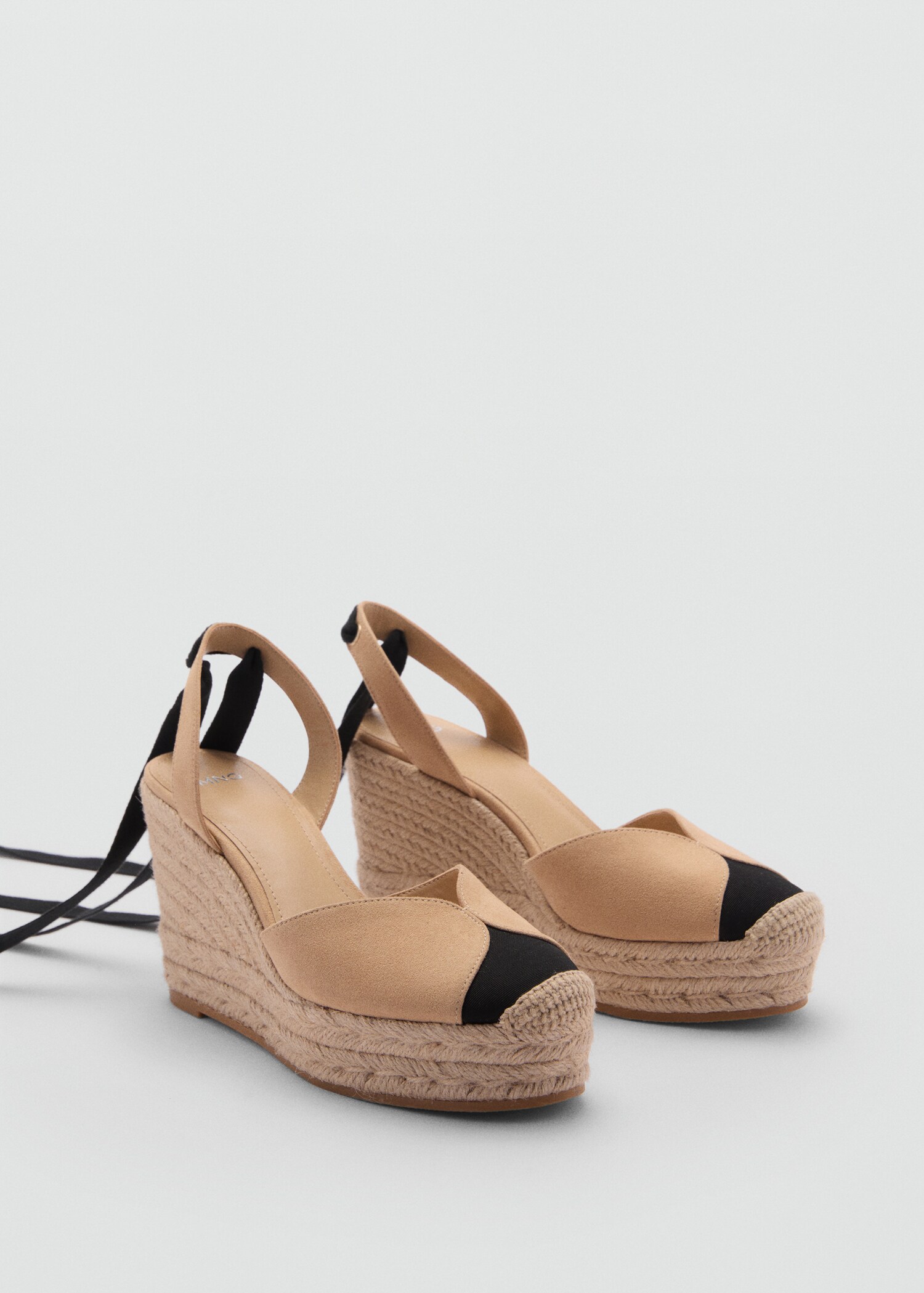 Lace-up espadrilles - Medium plane