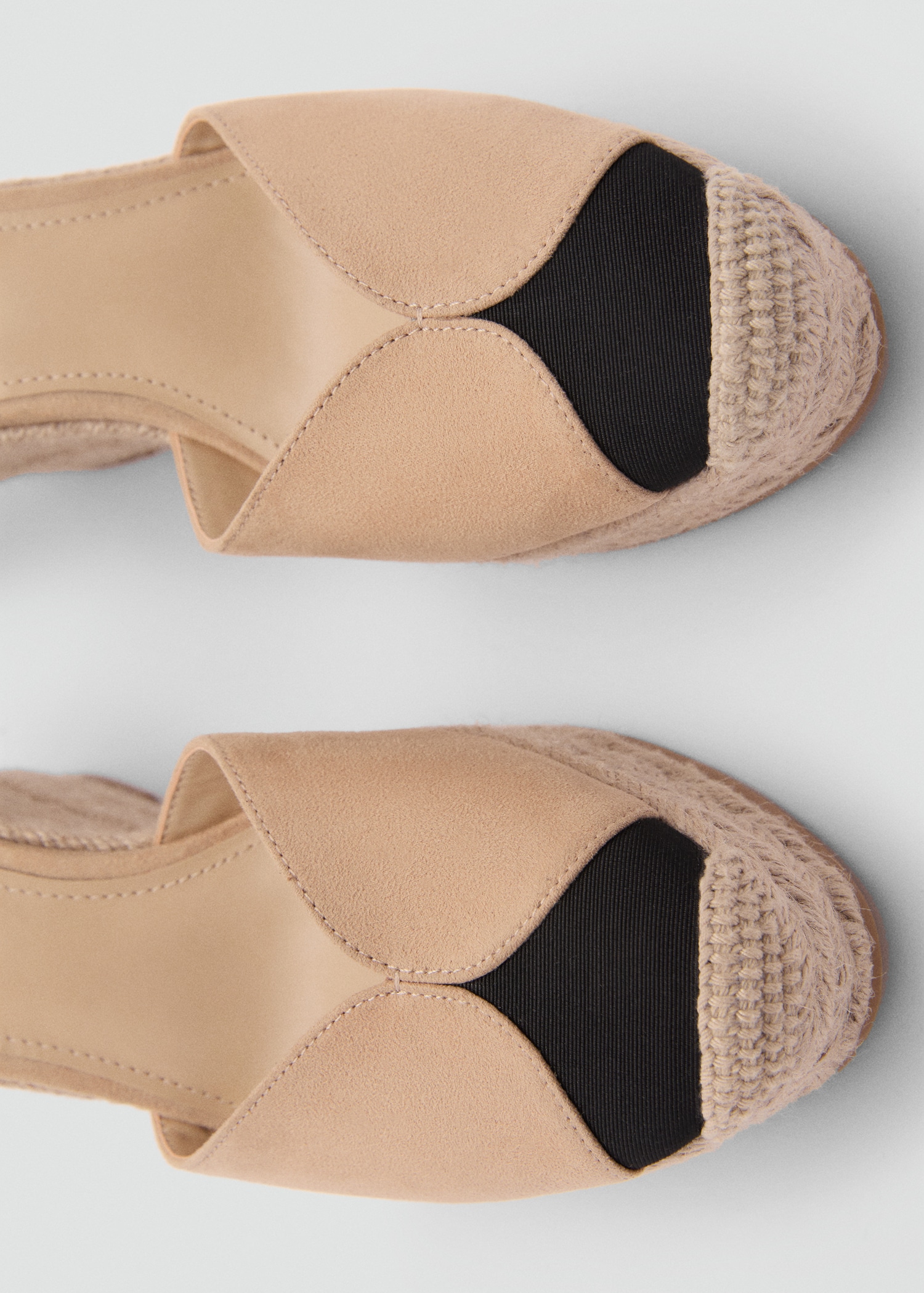 Espadrille Mango Outlet Alpargatas Cuñas Esparto Mujer Mango