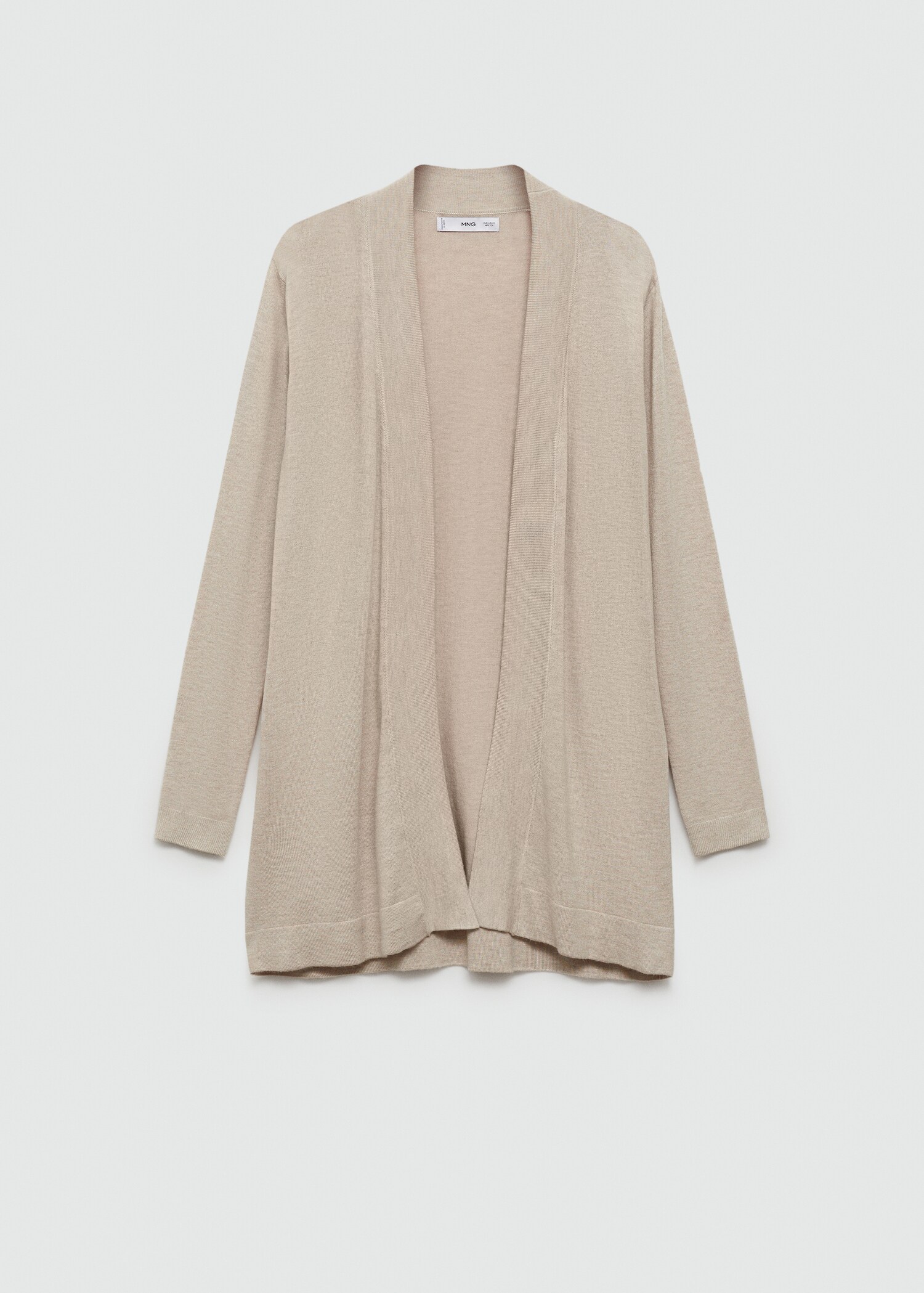 Fine-knit cardigan - Article without model