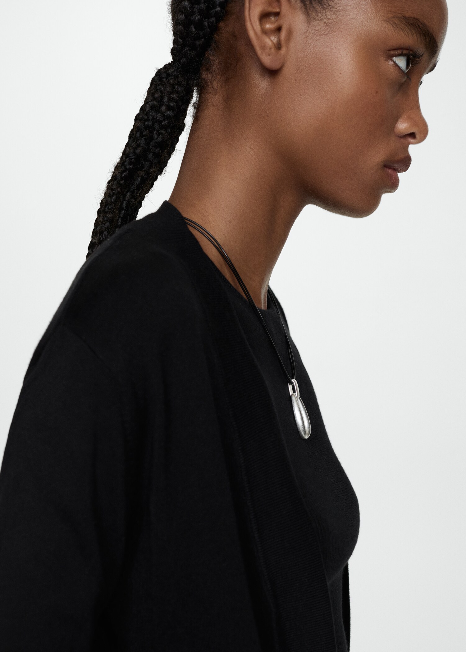 Fine-knit cardigan - Details of the article 1