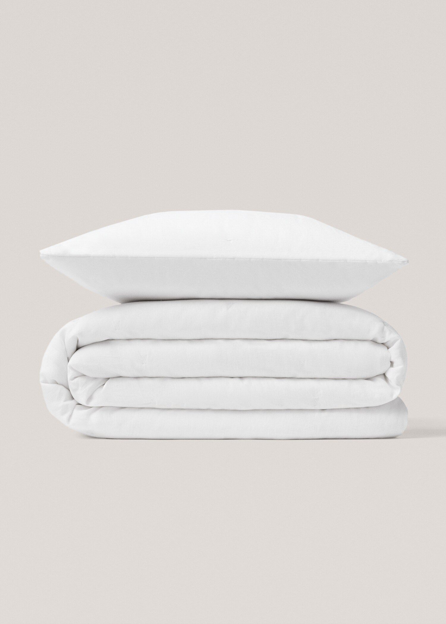 100% linen cushion cover 60x60cm - Details of the article 5