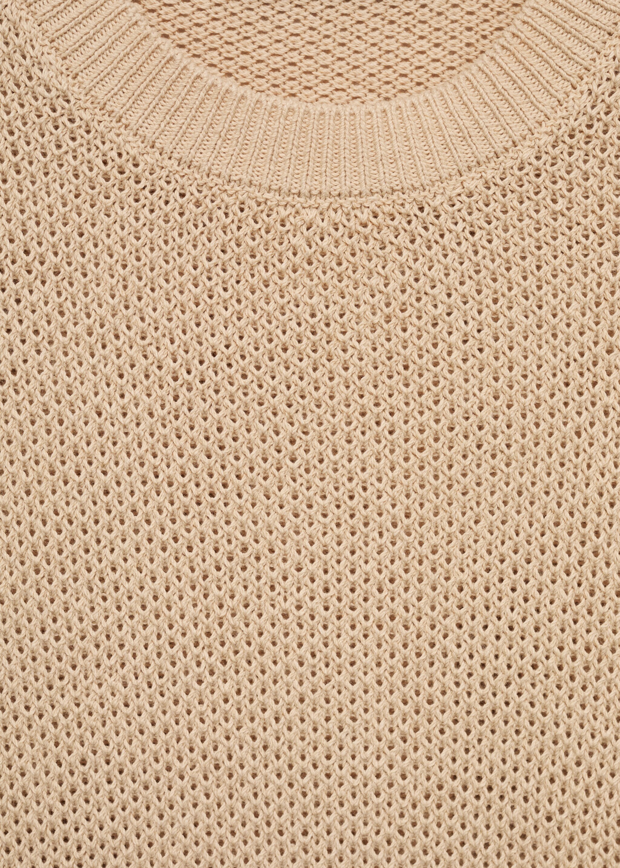 T-shirt maille coton structuré - Détail de l'article 8