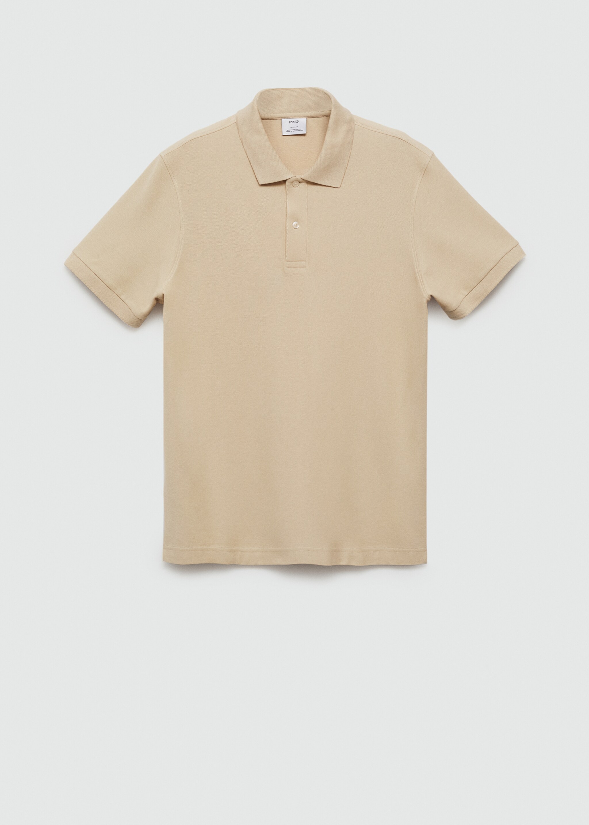 Polo de piqué de 100% algodão - Artigo sem modelo