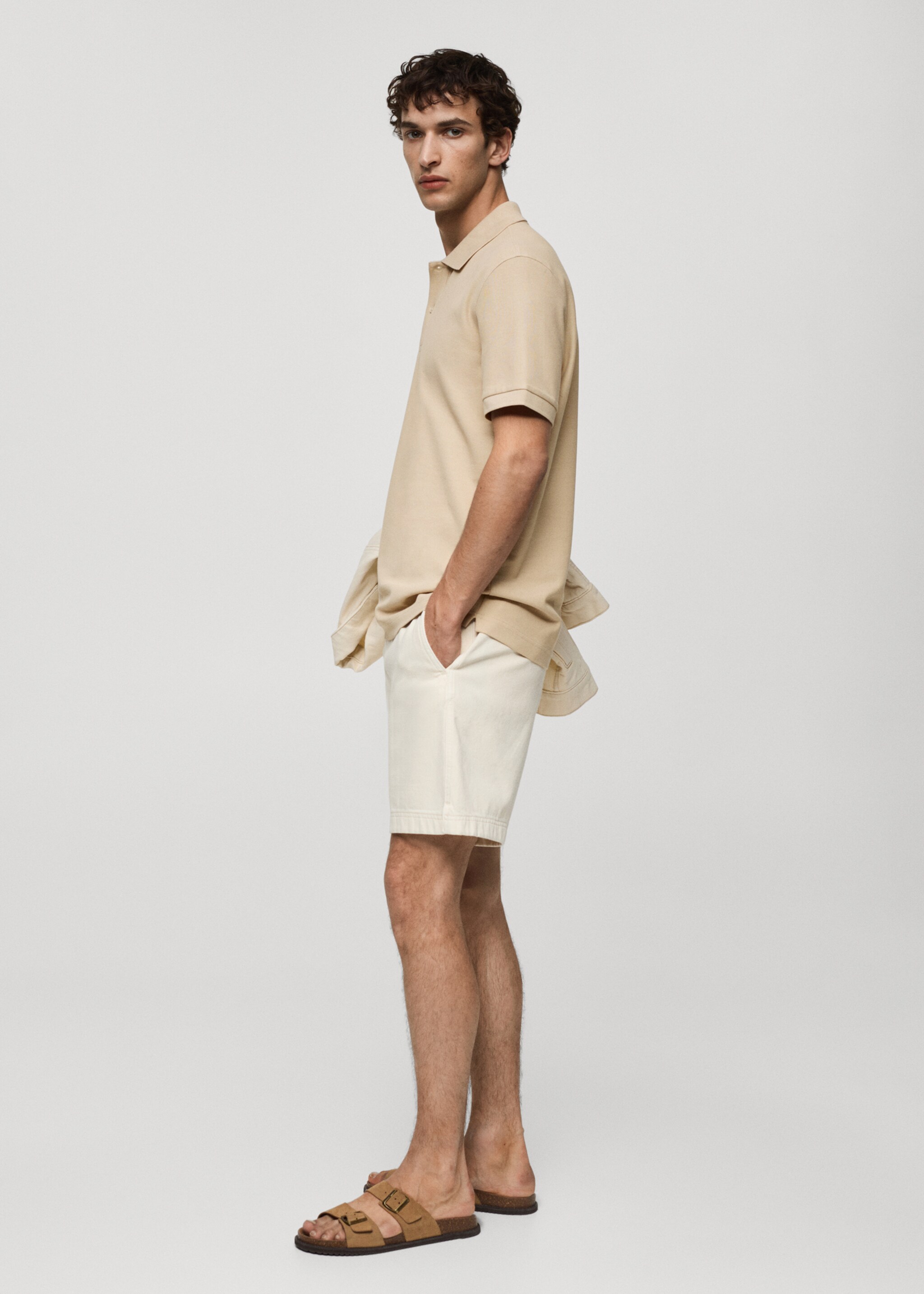 Polo de piqué de 100% algodão - Pormenor do artigo 2