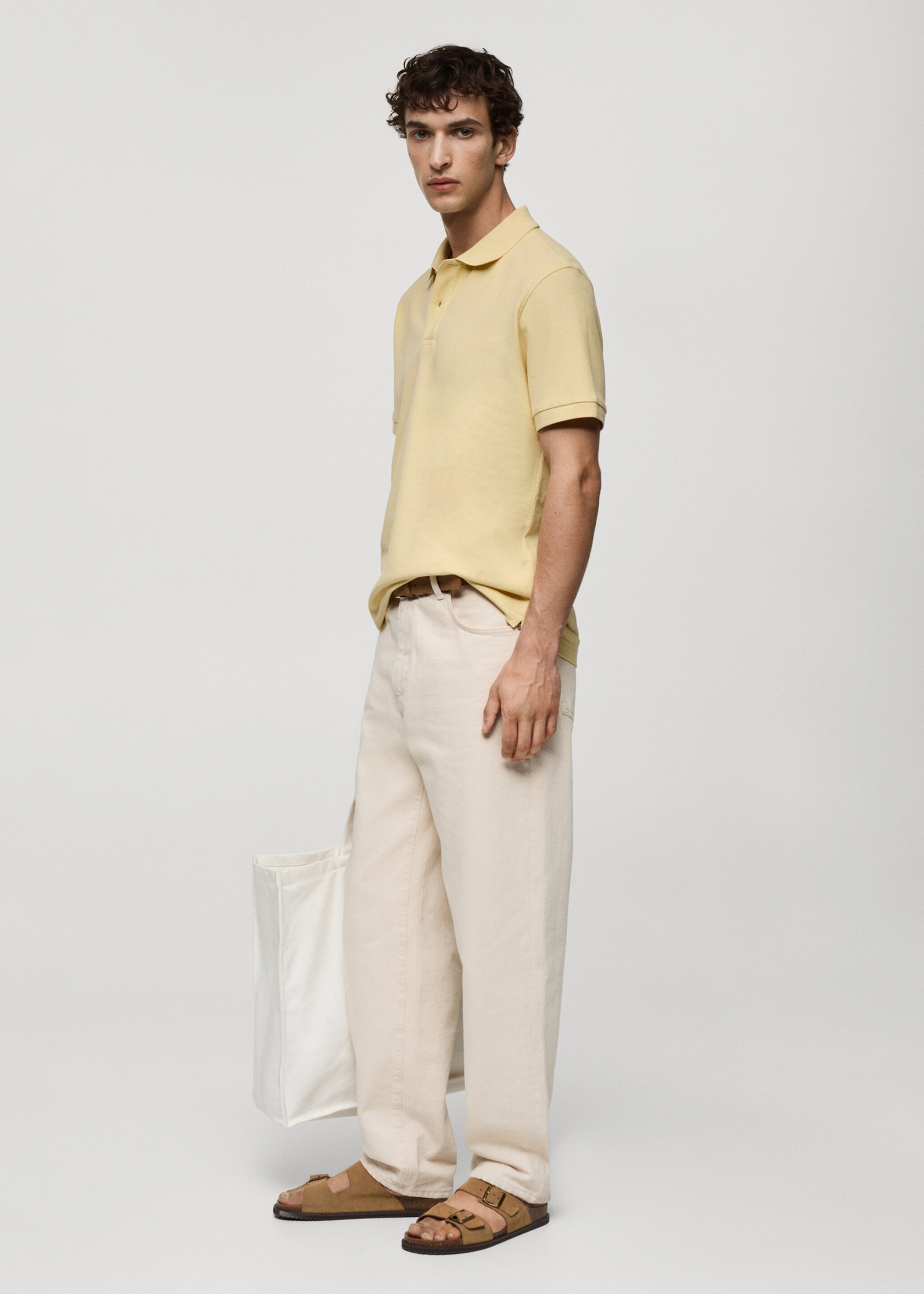 Poloshirt aus 100 %  Baumwoll-Piqué - Detail des Artikels 2