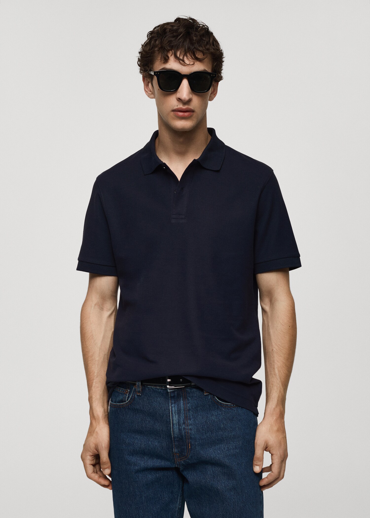 Polo 100% algodón pique - Plano medio