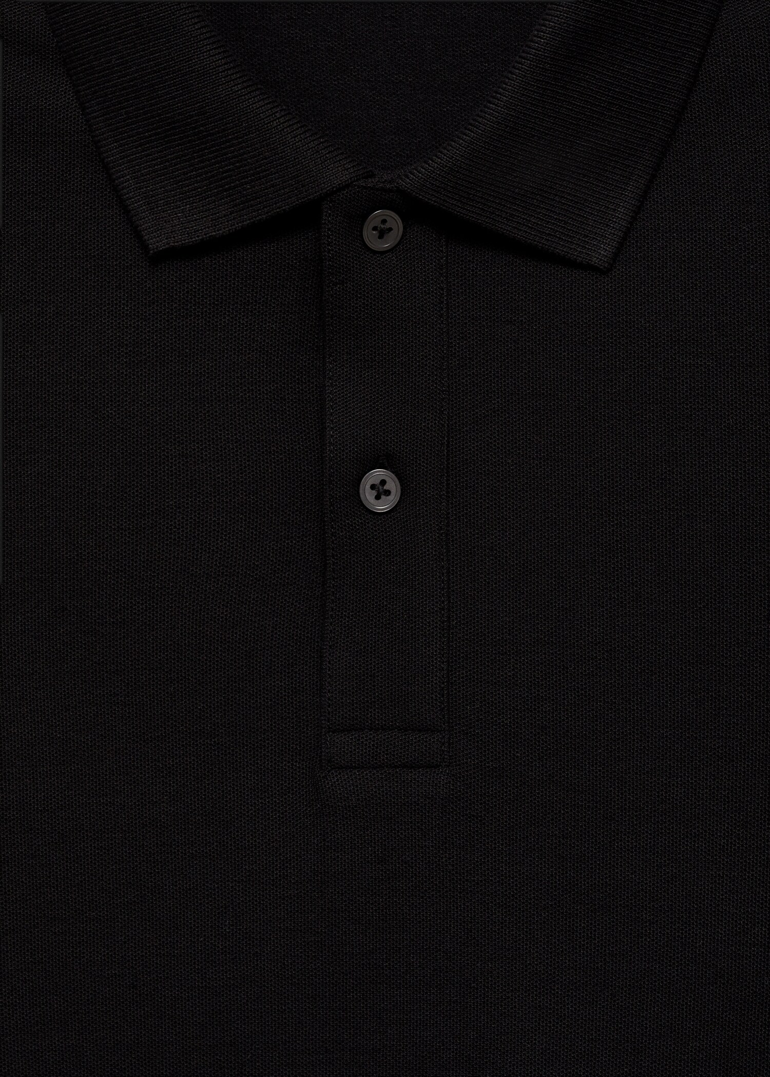 100% cotton pique polo shirt - Details of the article 8
