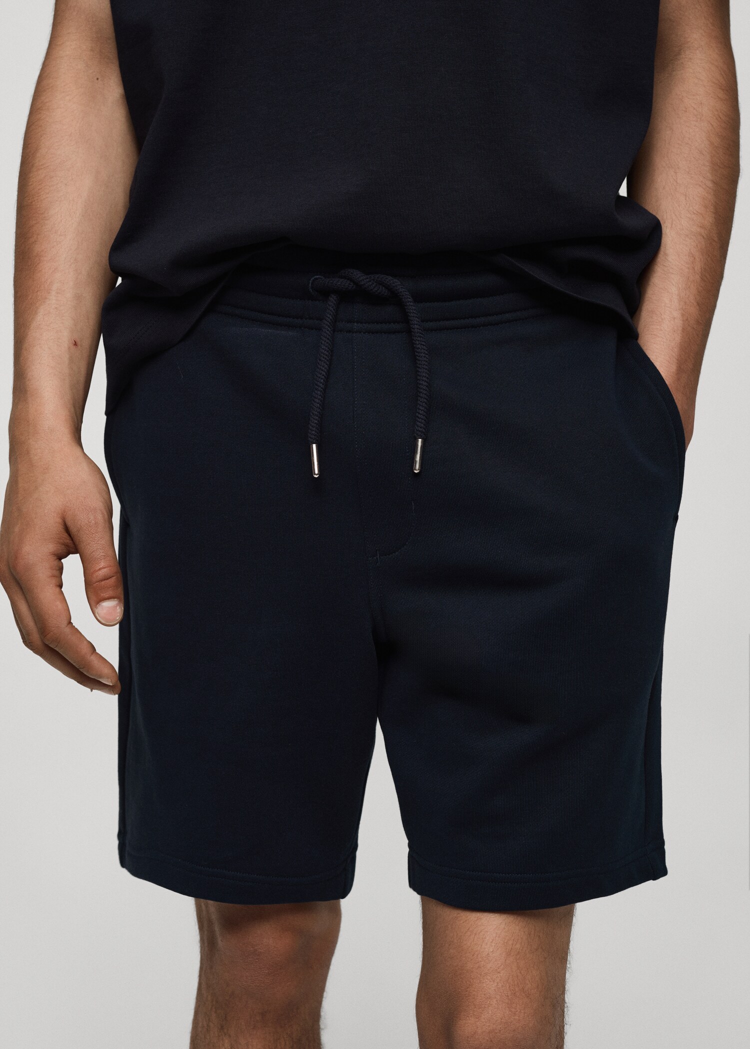 Βερμούδα jogger βαμβακερή - Λεπτομέρεια του προϊόντος 1