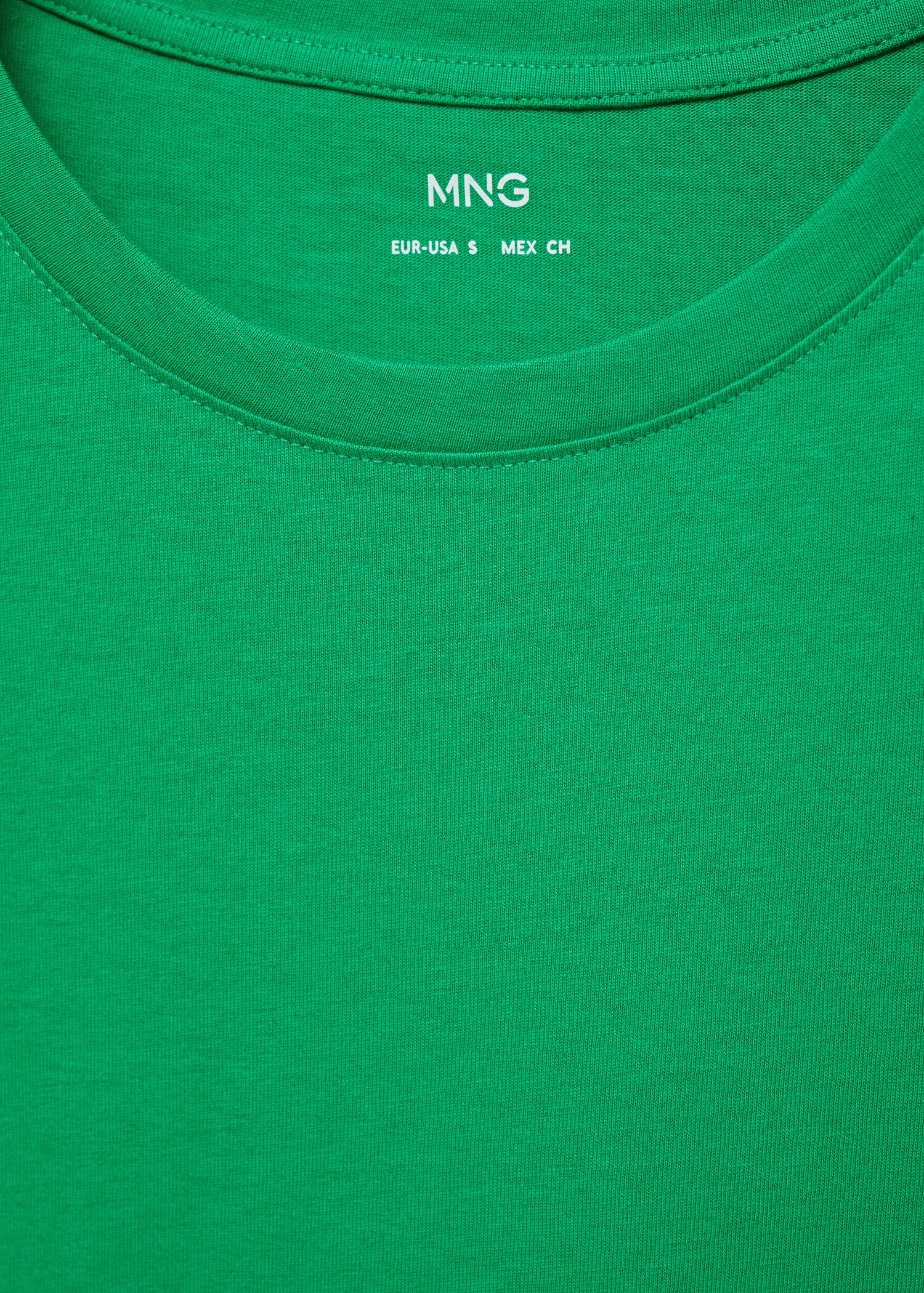 Short-sleeved cotton t-shirt - Details of the article 8