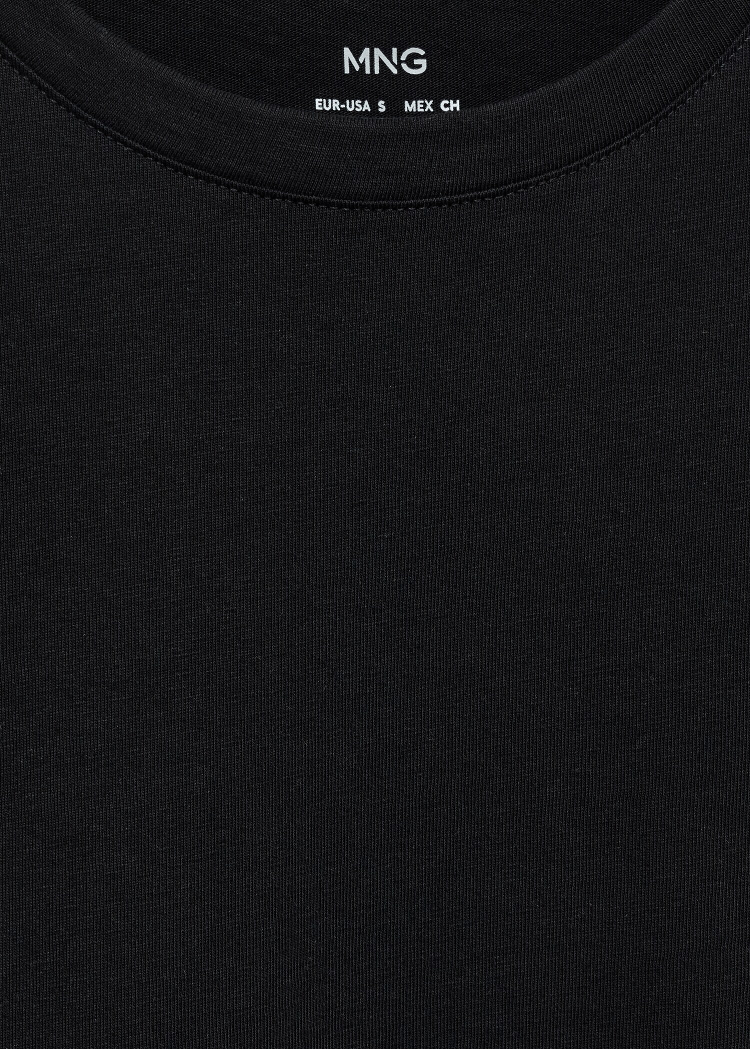Short-sleeved cotton t-shirt - Details of the article 8