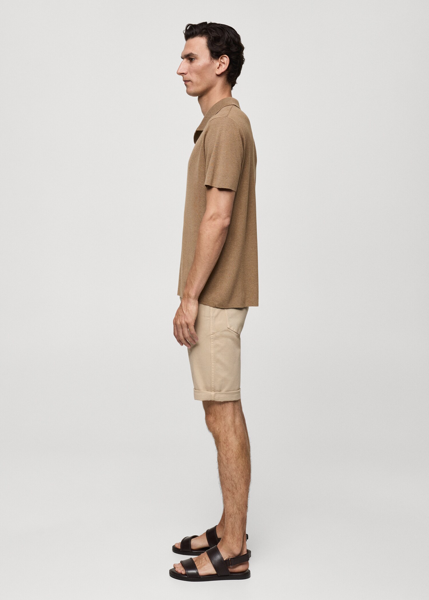 Slim Fit-Jeans-Bermudashorts - Detail des Artikels 6