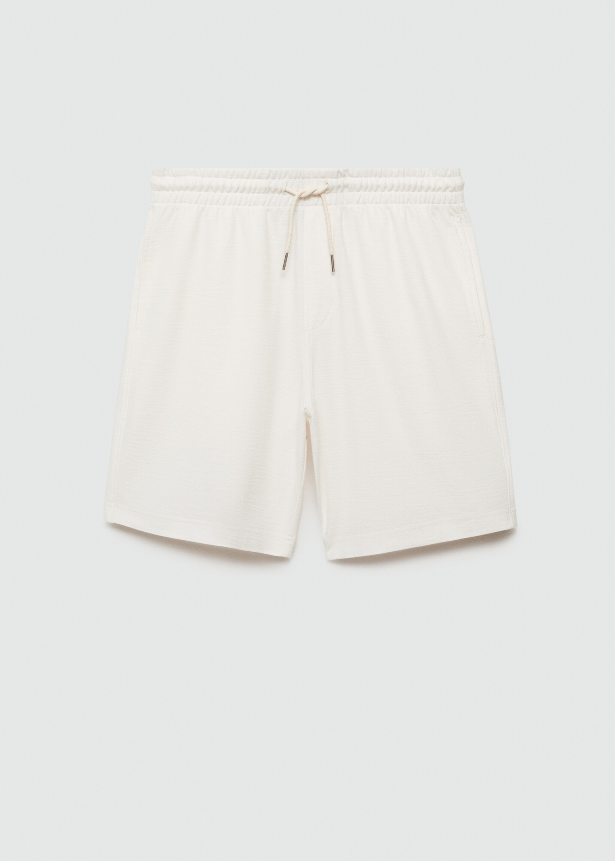 Baumwoll-Bermudashorts mit Kordelzug - Artikel ohne Model