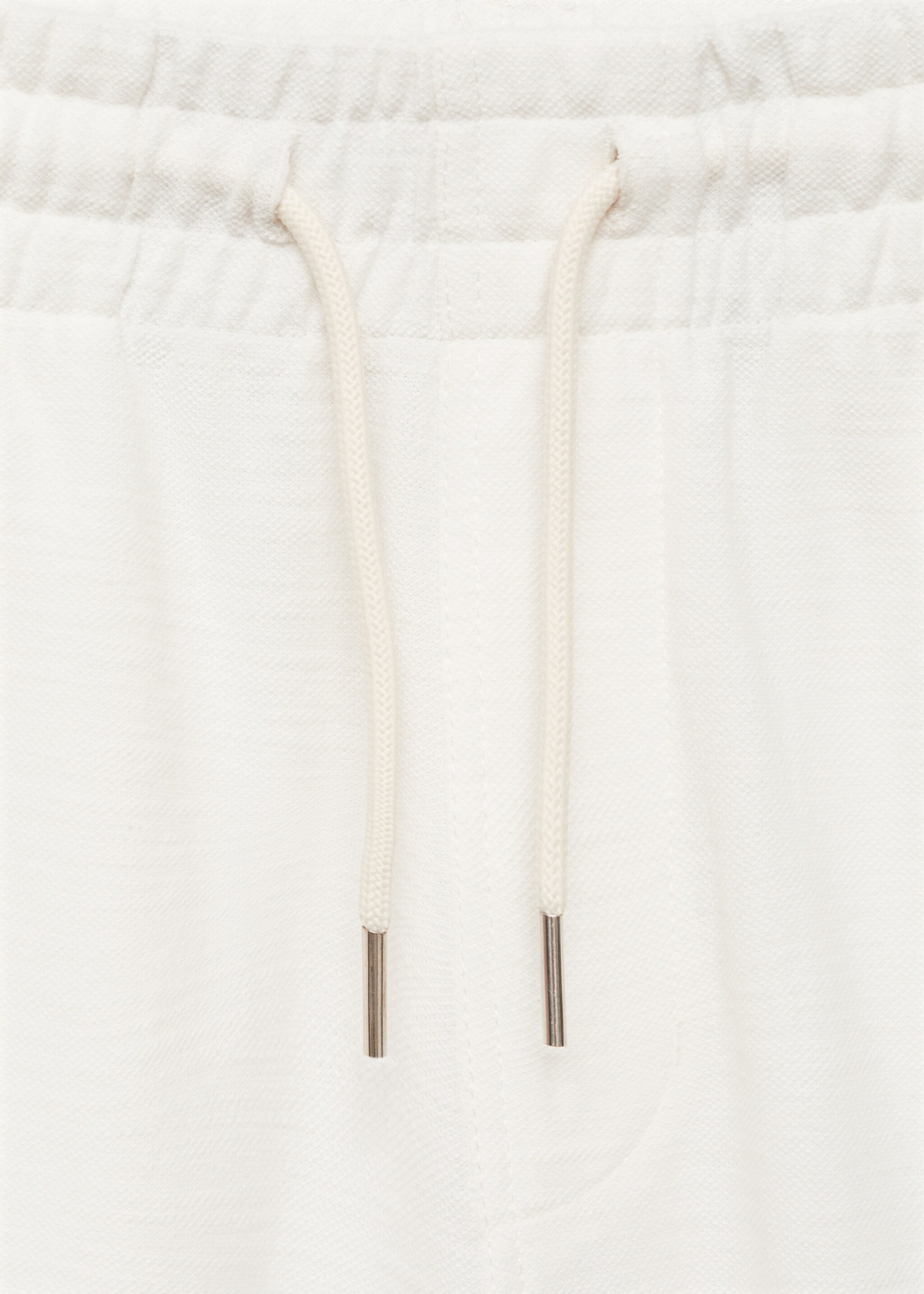 Baumwoll-Bermudashorts mit Kordelzug - Detail des Artikels 8