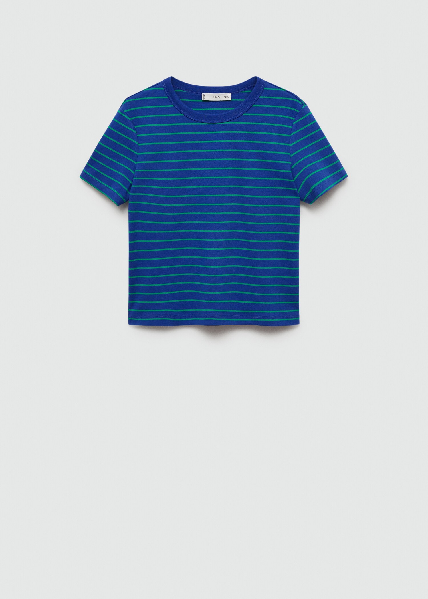 Printed striped T-shirt - Article without model