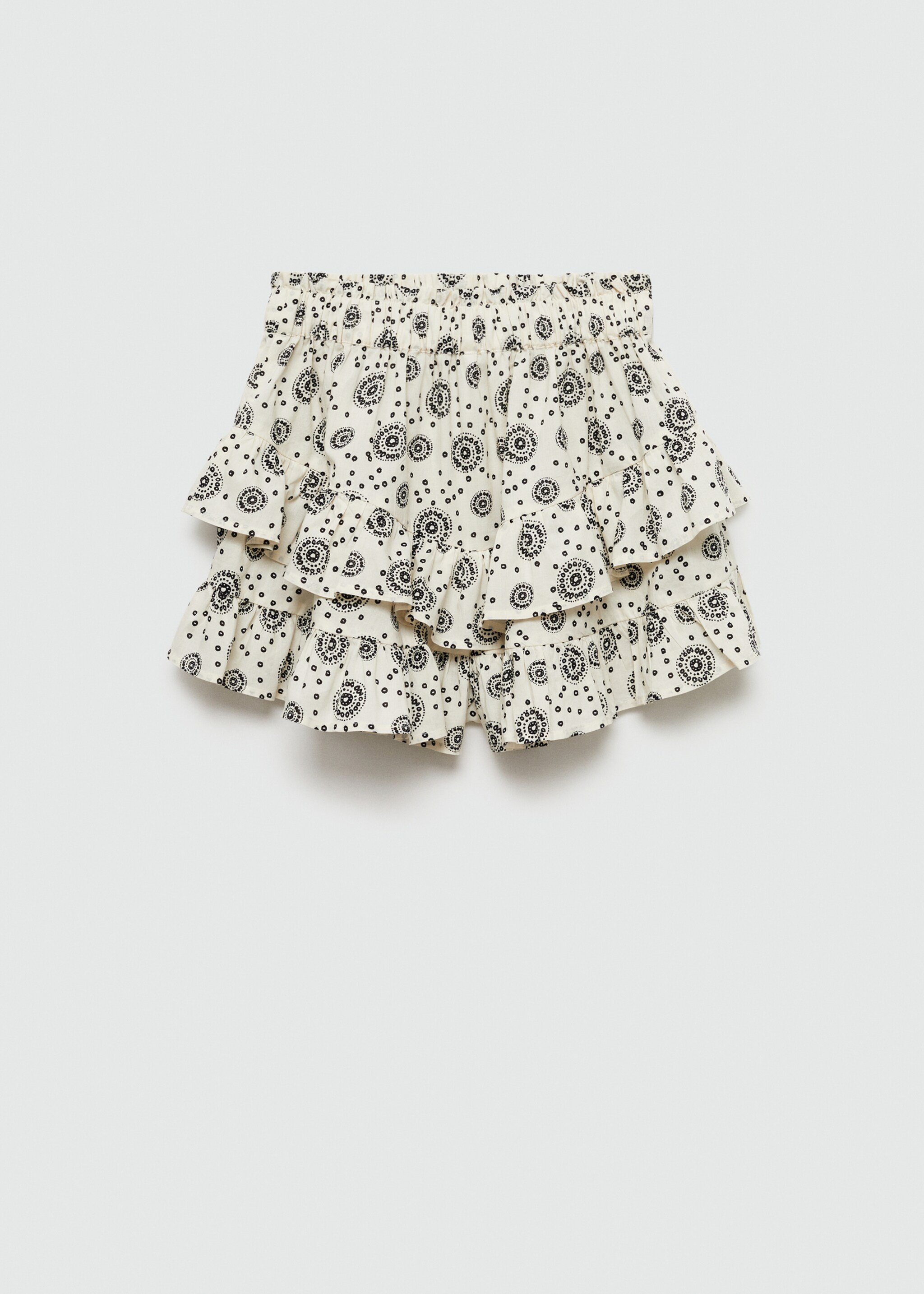 Printed skirt trousers - Article without model