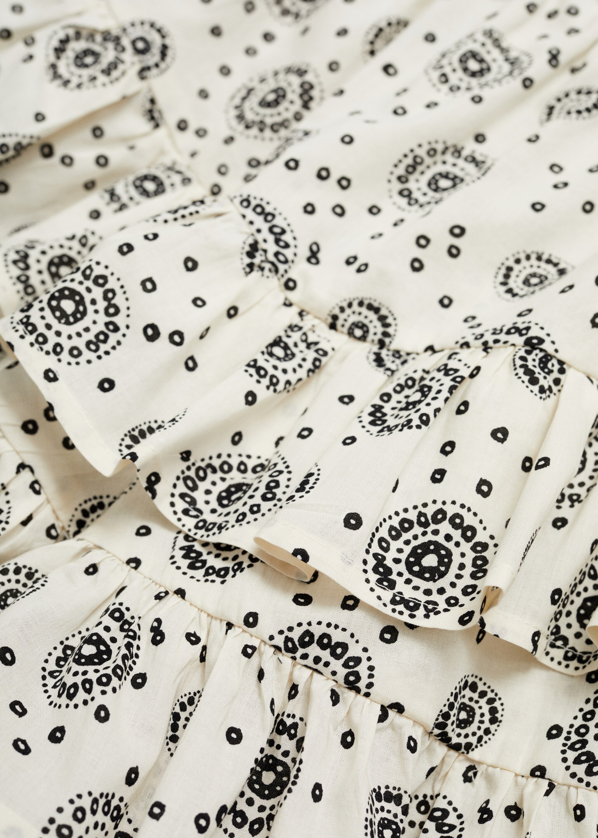 Printed skirt trousers - Details of the article 0
