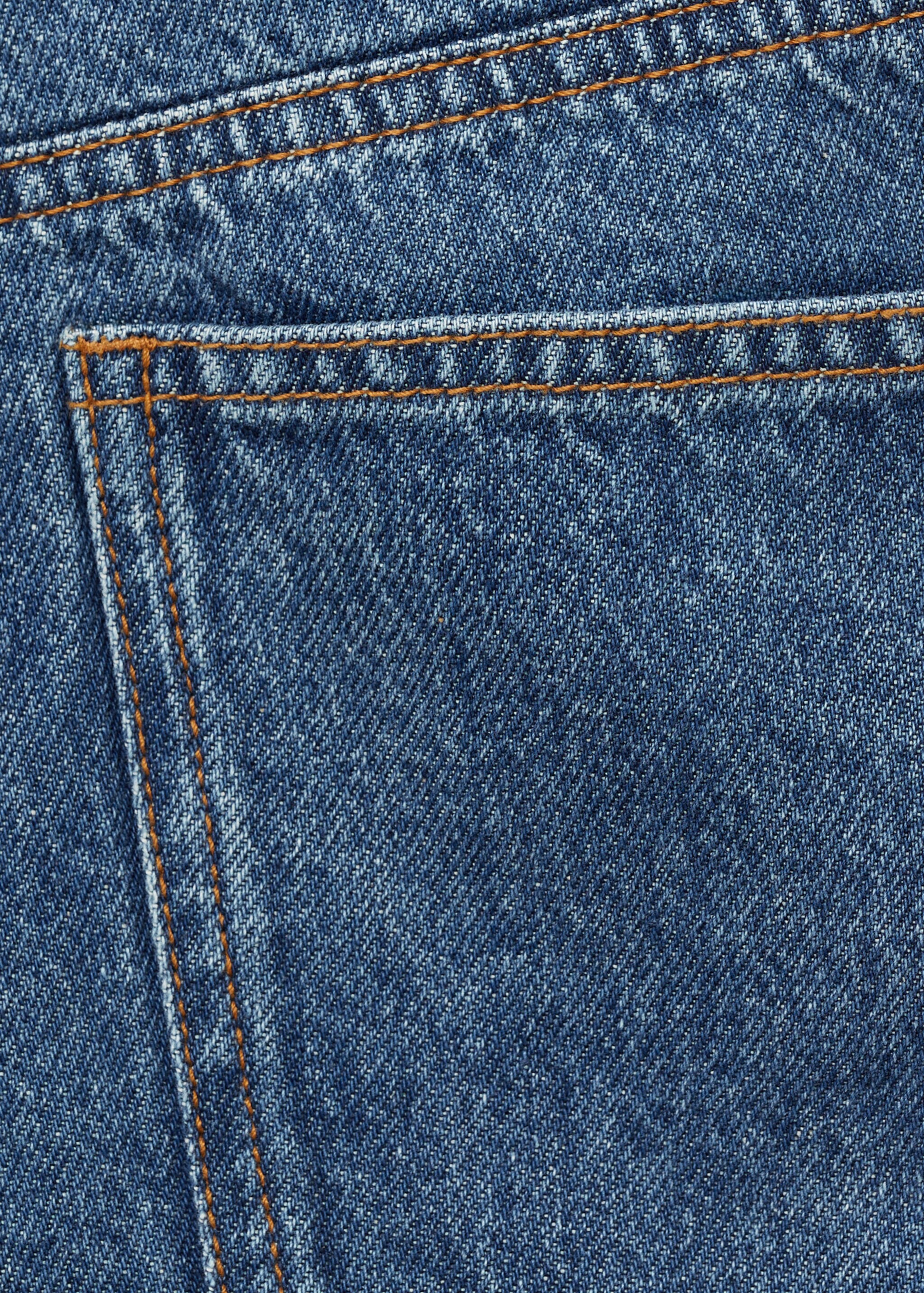 Denimshorts med frynsete kant - Artikkeldetalj 0