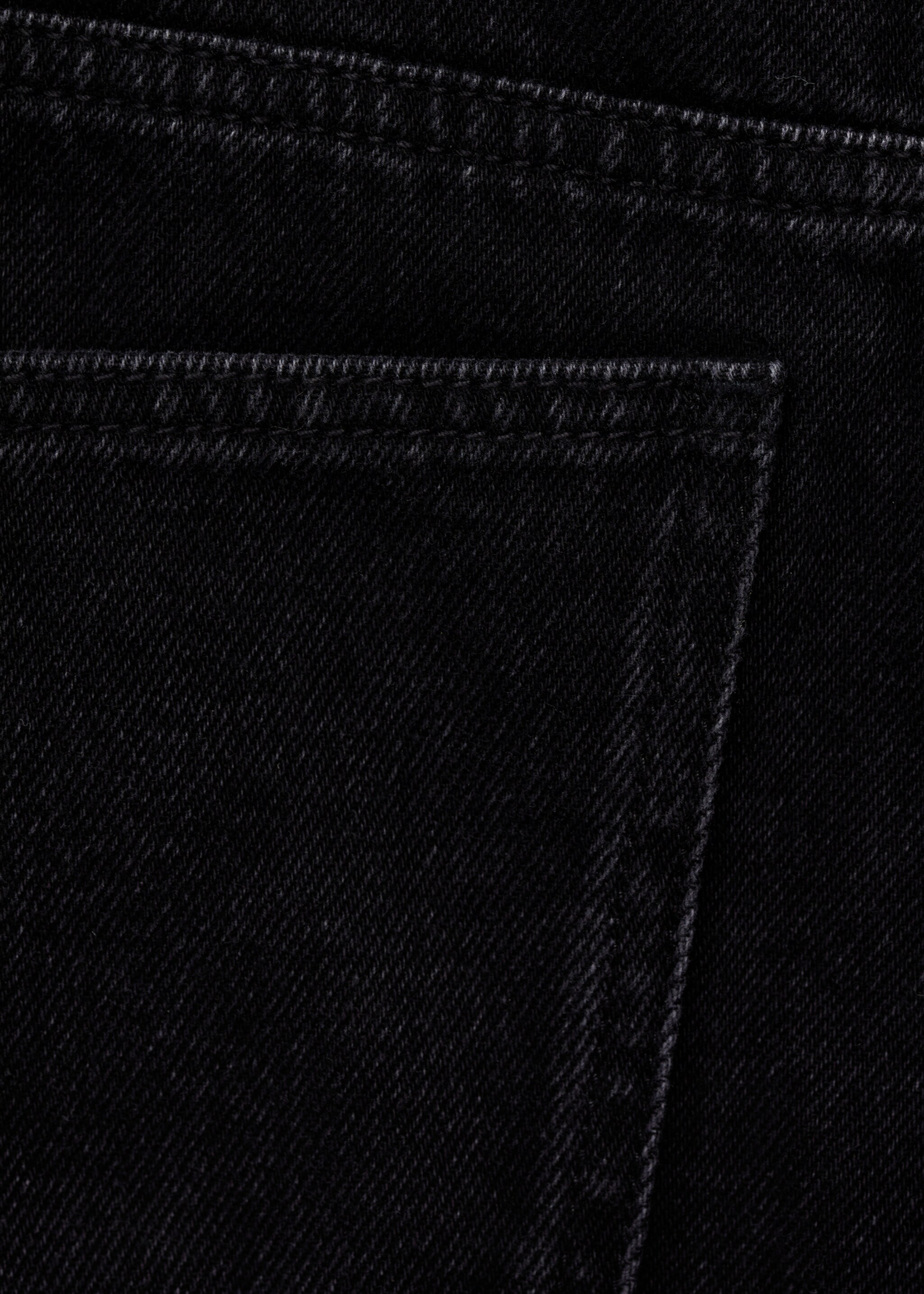 Σορτς denim ξεφτισμένο στρίφωμα - Λεπτομέρεια του προϊόντος 0