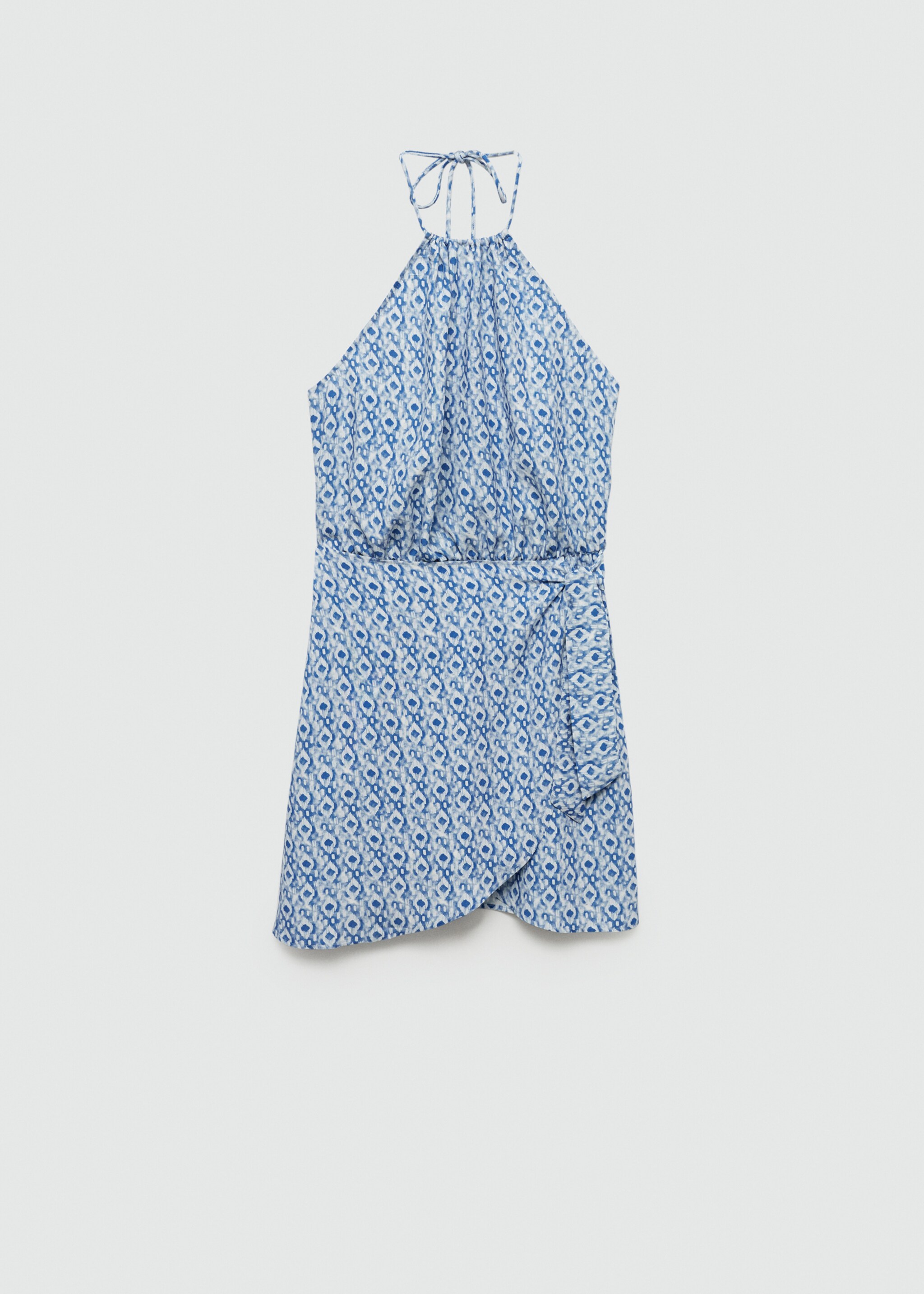 Robe courte imprimée - Article sans modèle