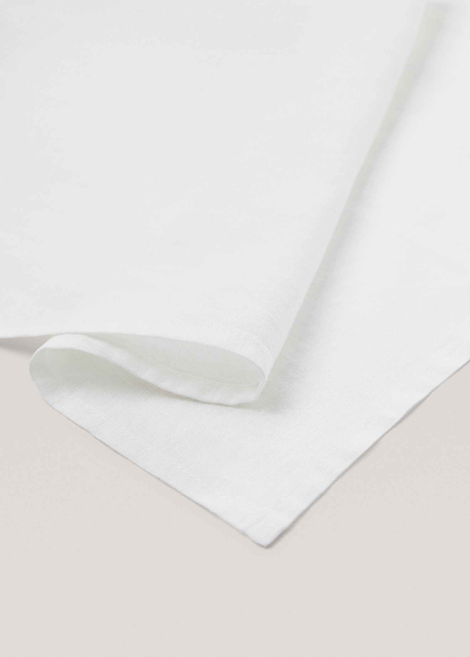100% plain linen placemat - Details of the article 1