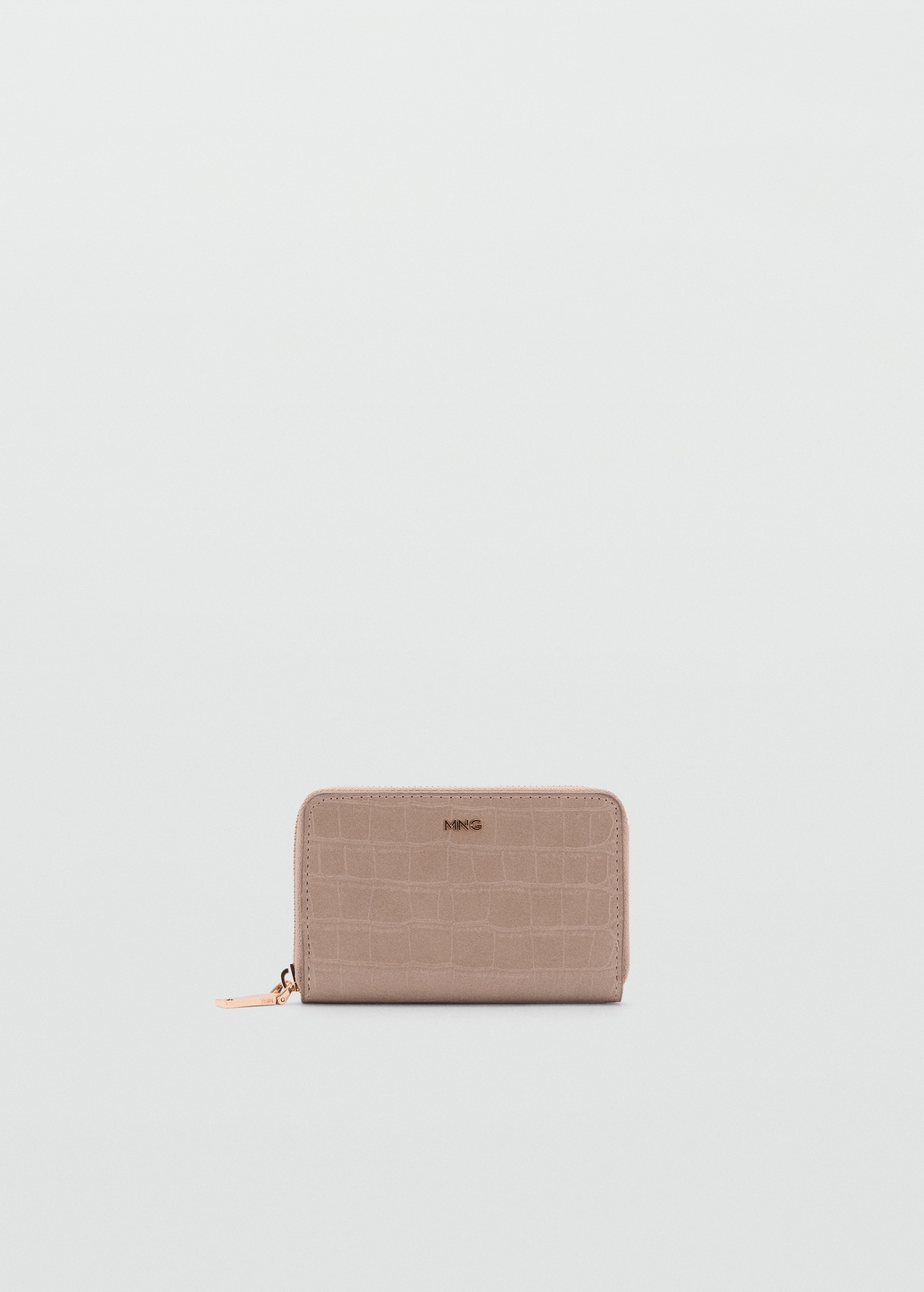 Crocodile-effect purse - Article without model