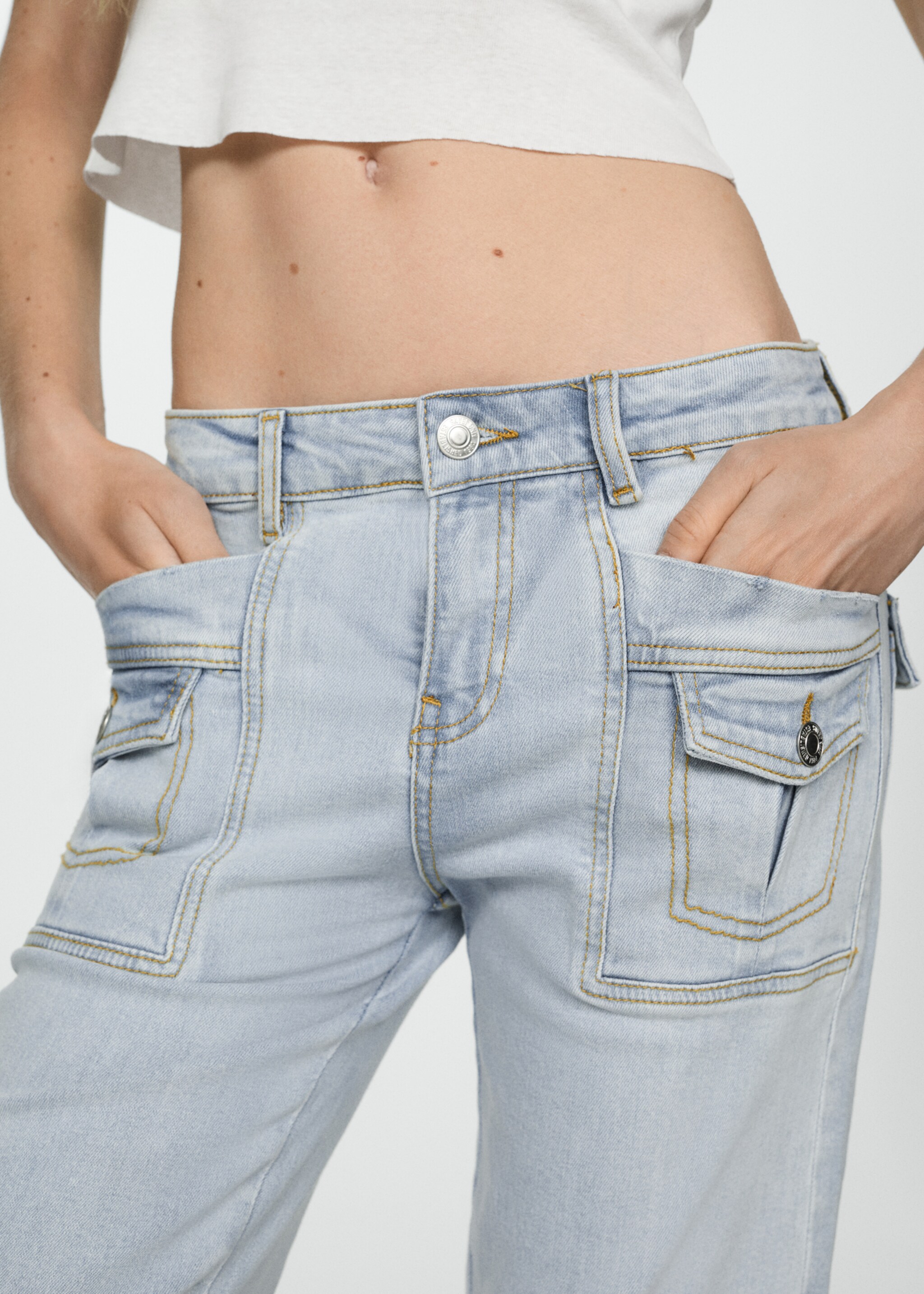 Gerade Capri-Jeans - Detail des Artikels 6