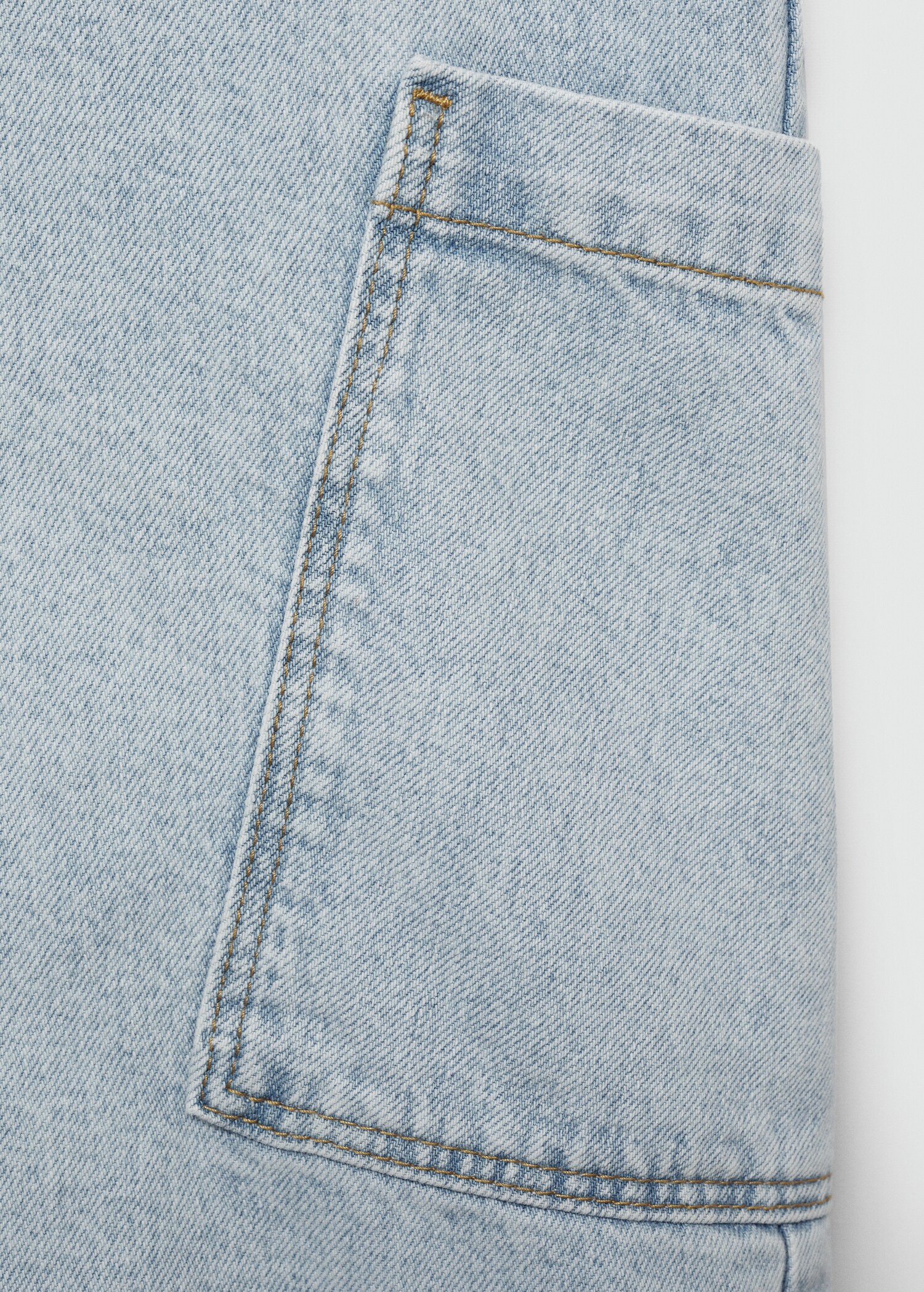 Denim jumpsuit short - Details of the article 8