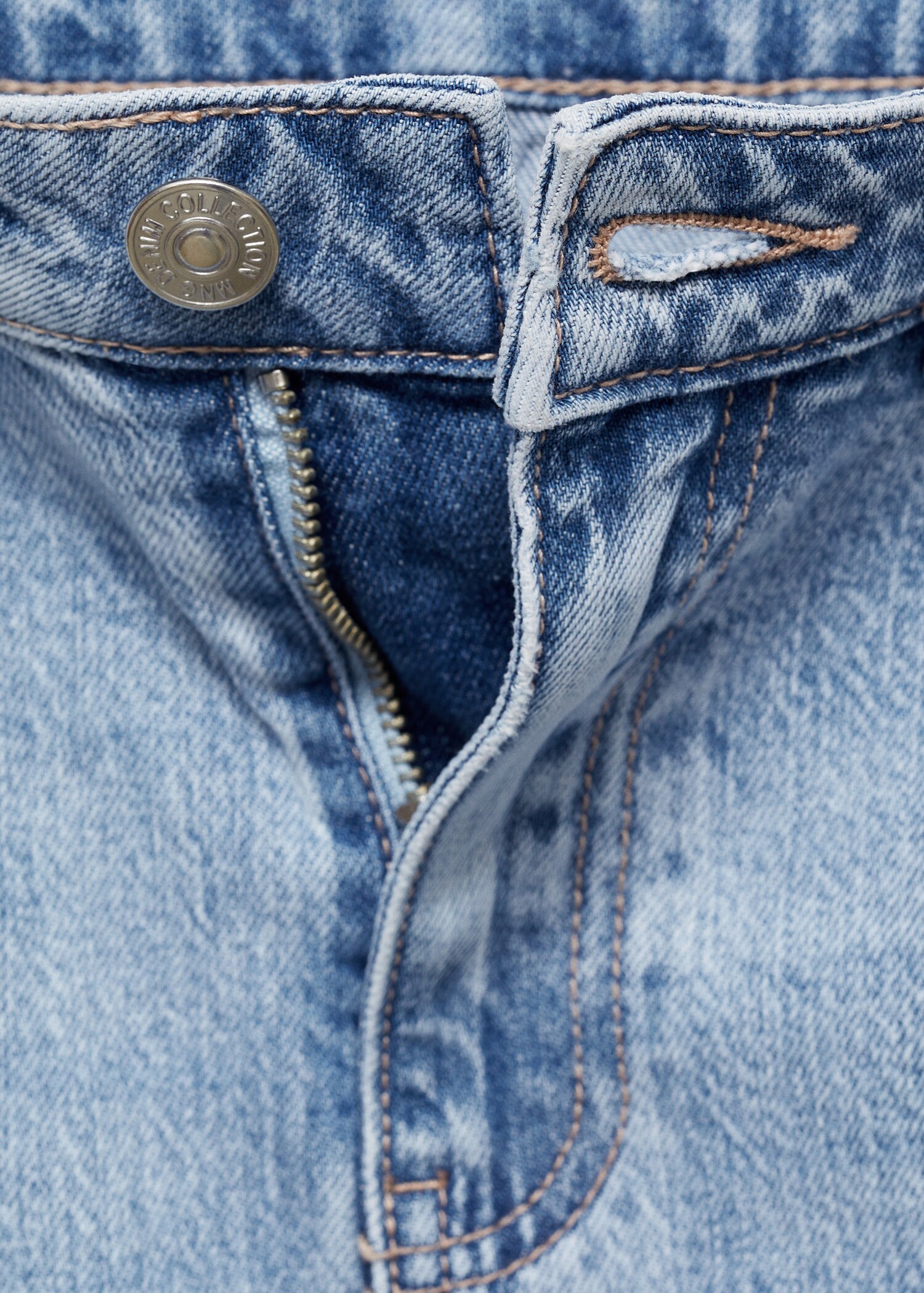 Slit denim skirt - Details of the article 8