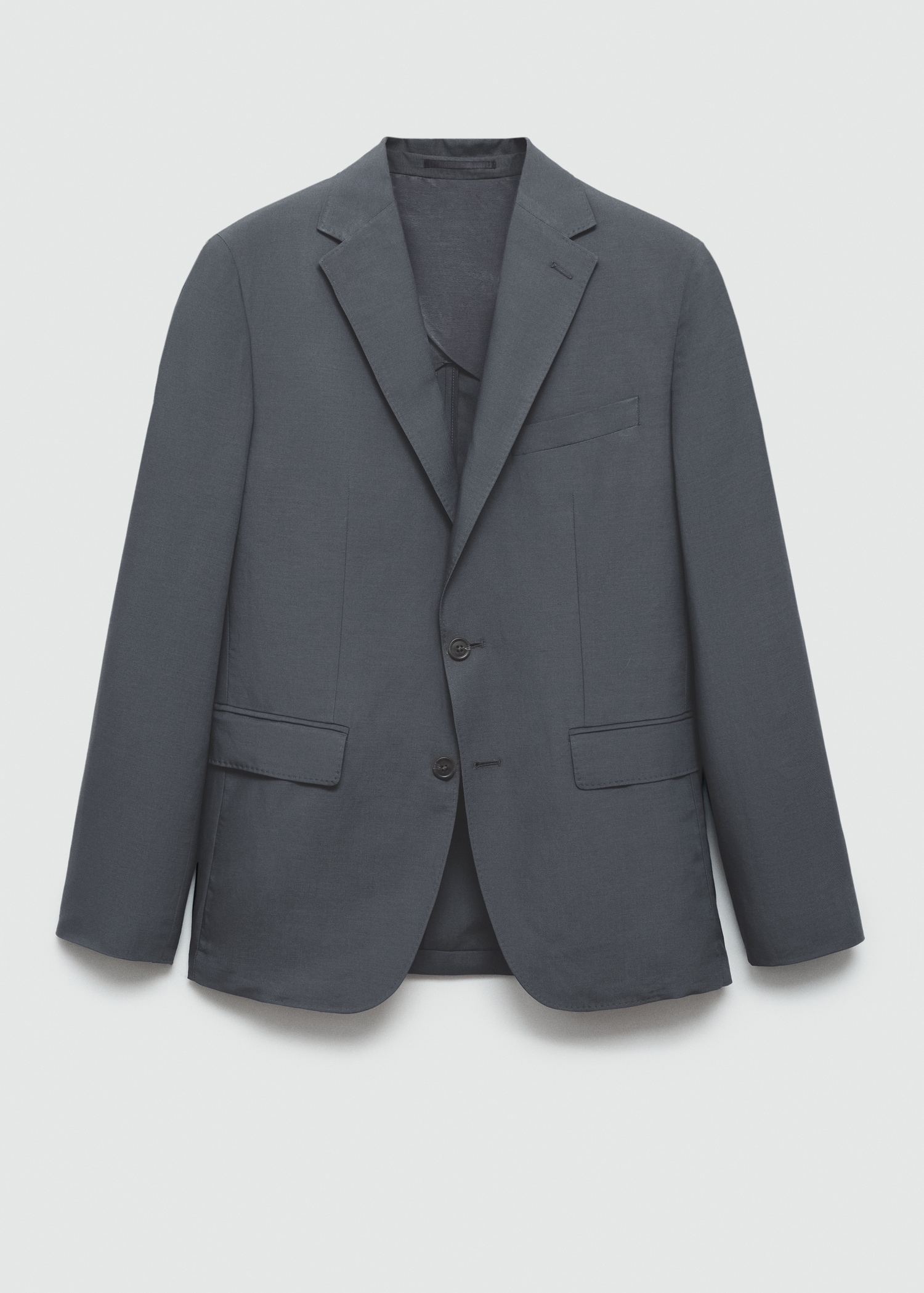 Slim Fit-Anzugblazer aus Leinengemisch - Artikel ohne Model