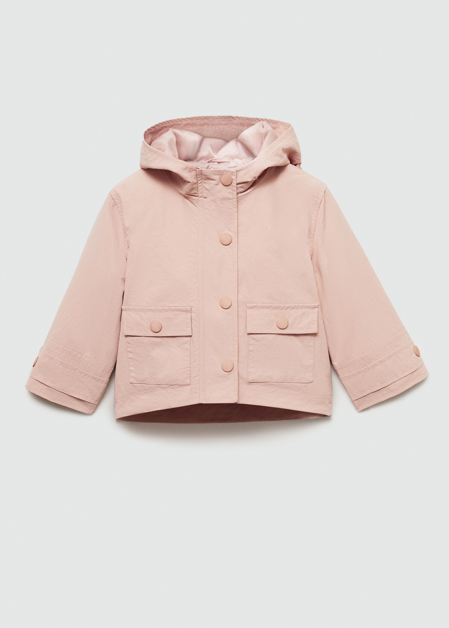 Raincoat hooded jacket - Article without model