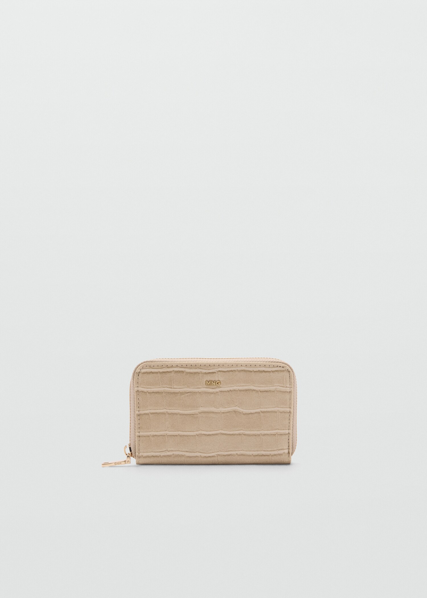 Crocodile-effect purse - Article without model